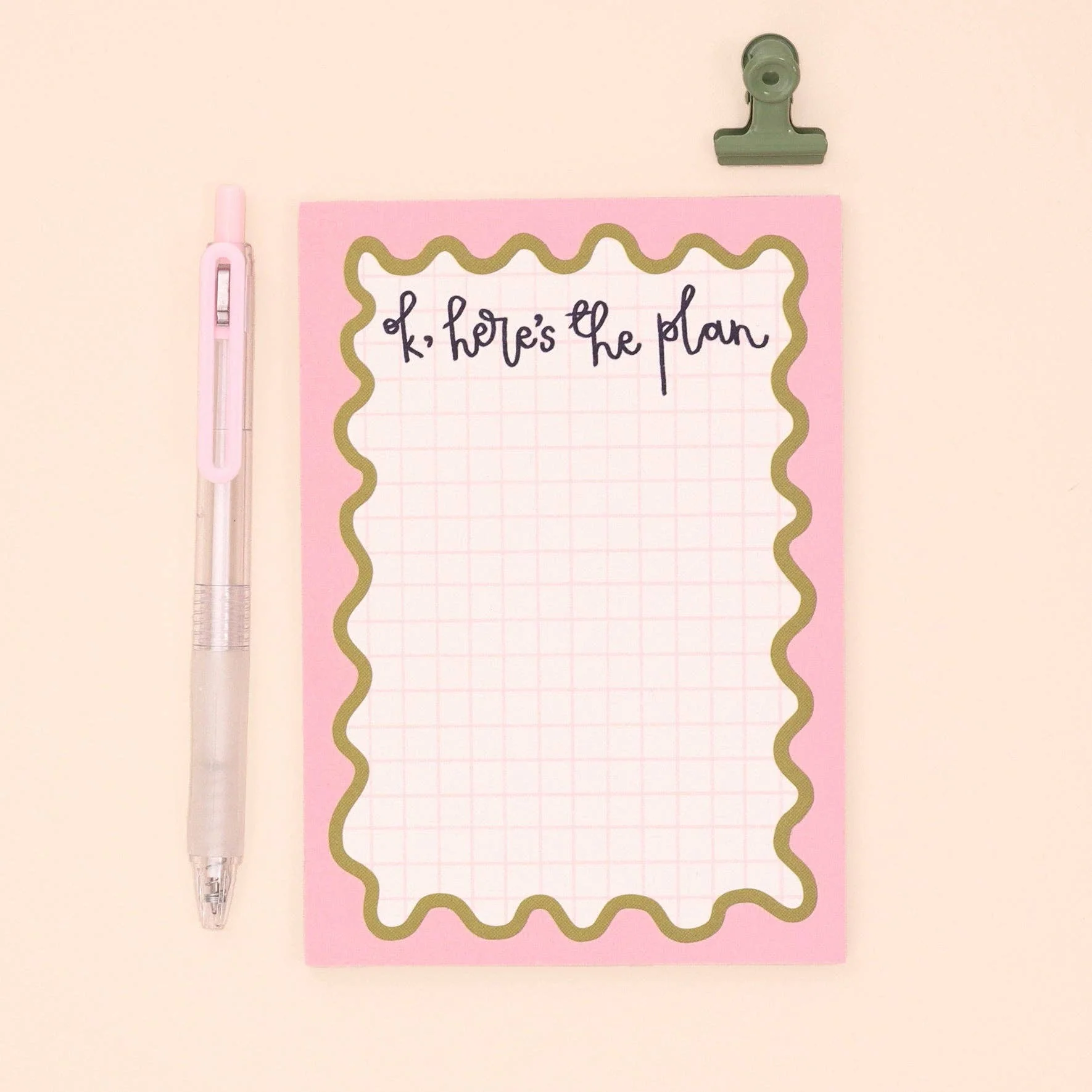 A6 Notepad - OK, Here's The Plan - Image 2