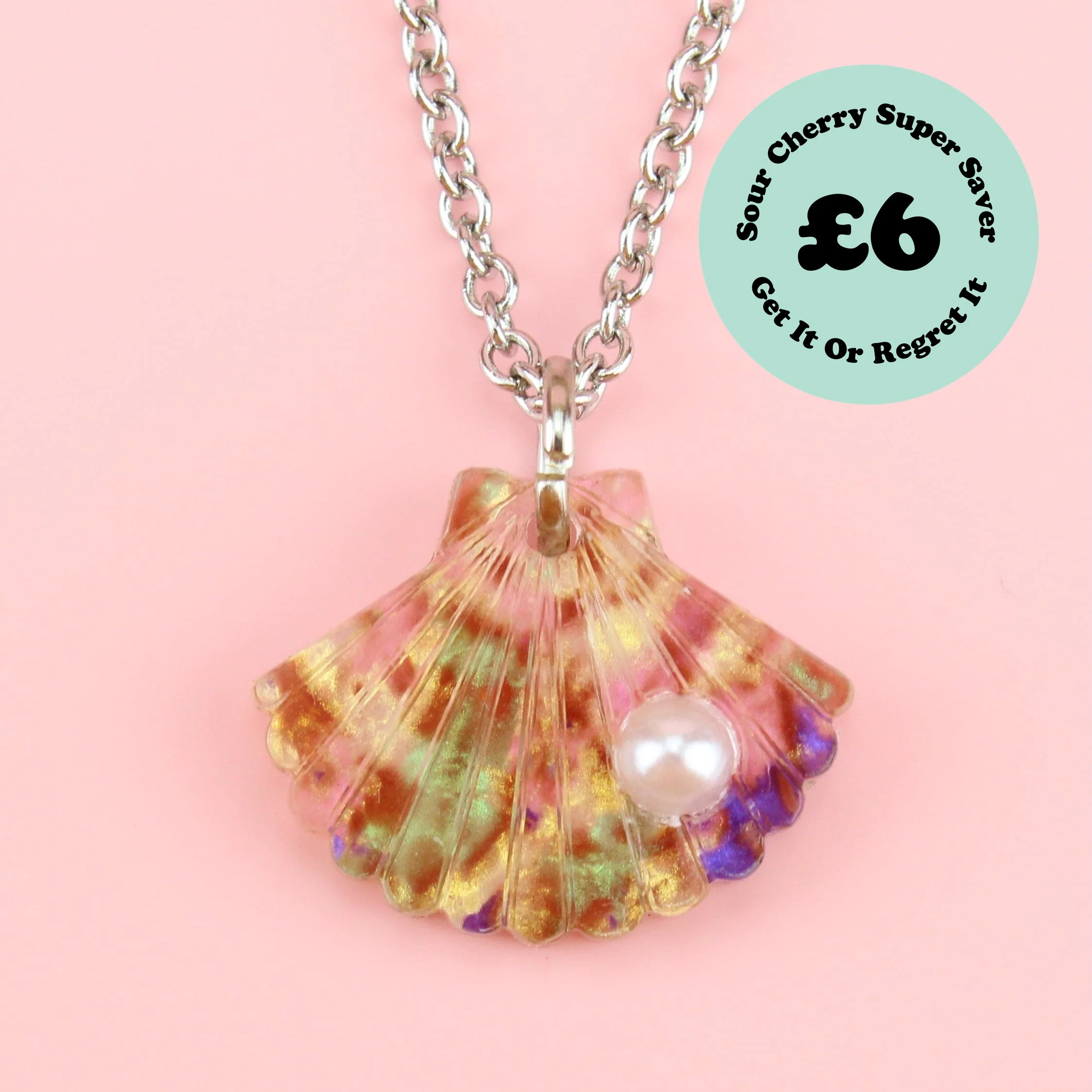 Abalone Shell Pendant Necklace
