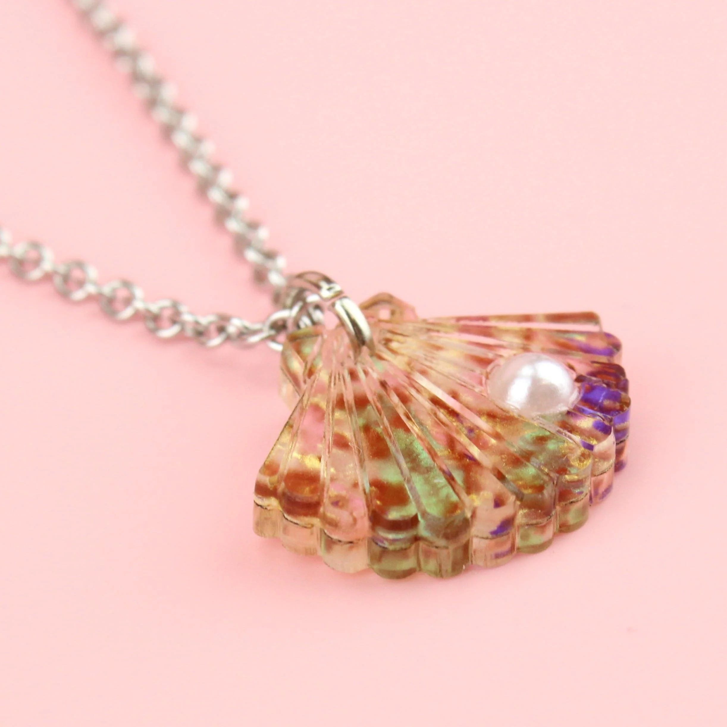 Abalone Shell Pendant Necklace - Image 5