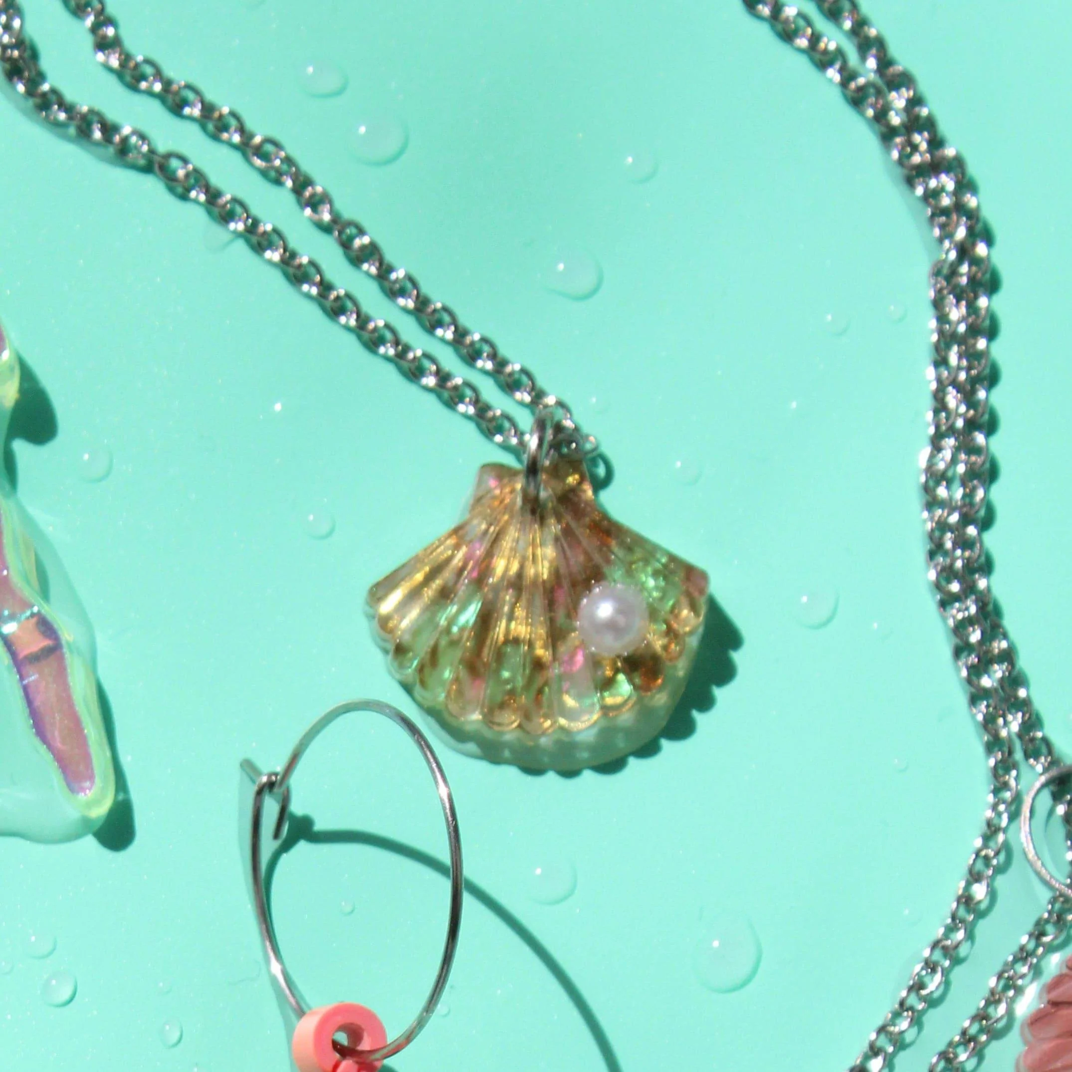 Abalone Shell Pendant Necklace - Image 9