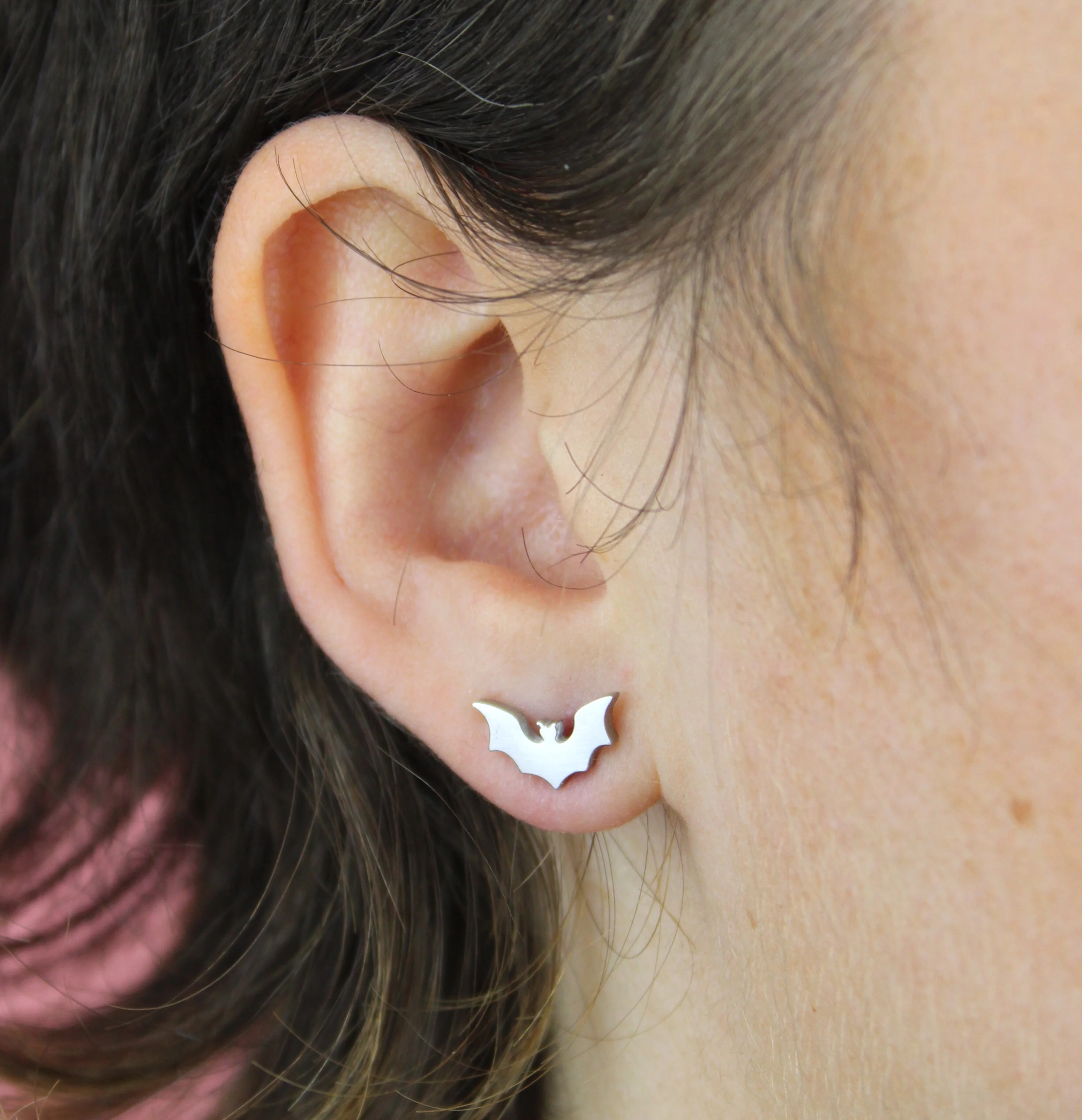 Bat Stud Earrings - Image 2