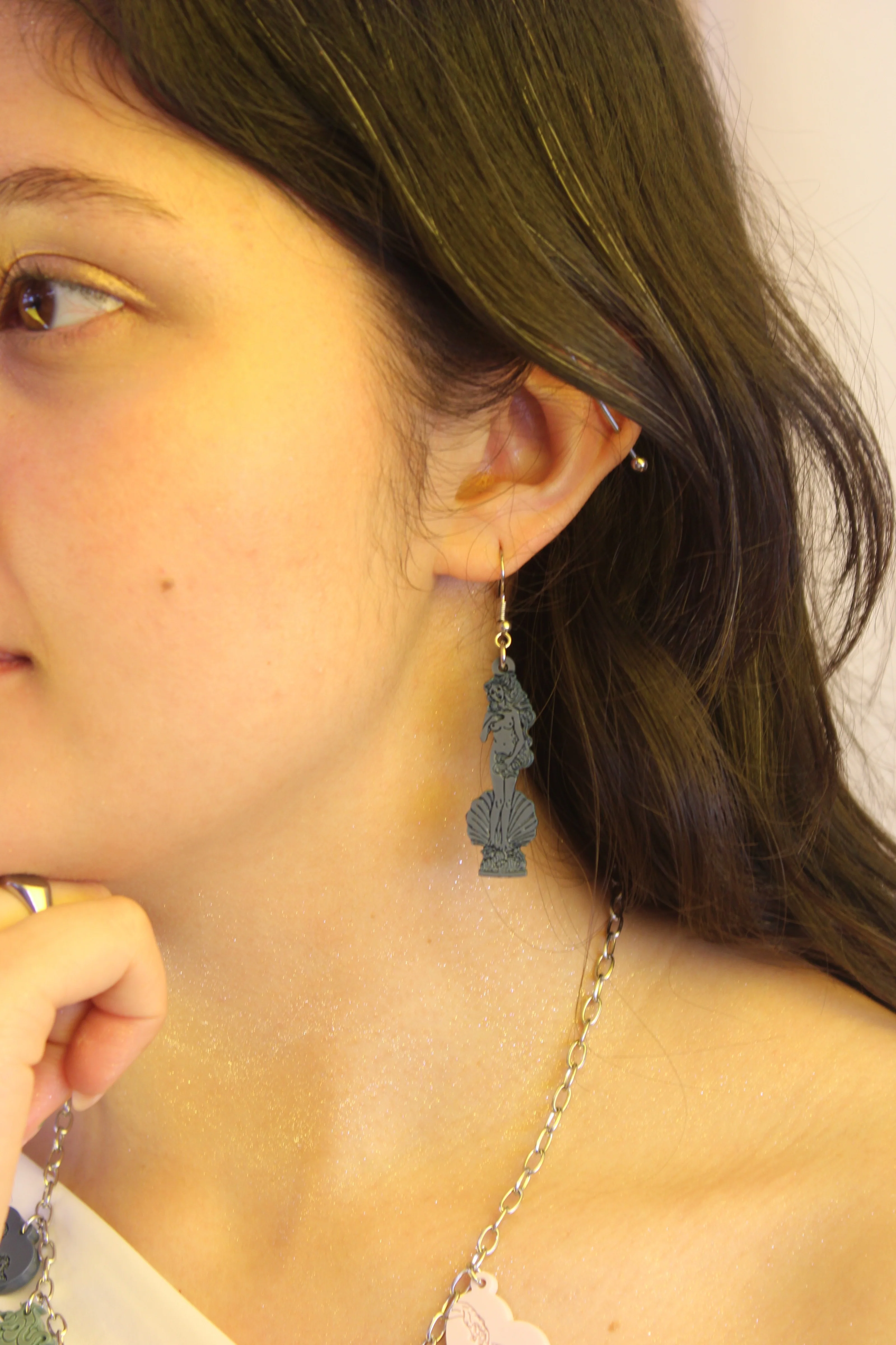 Birth of Venus Body Earrings - Midnight Blue - Image 6