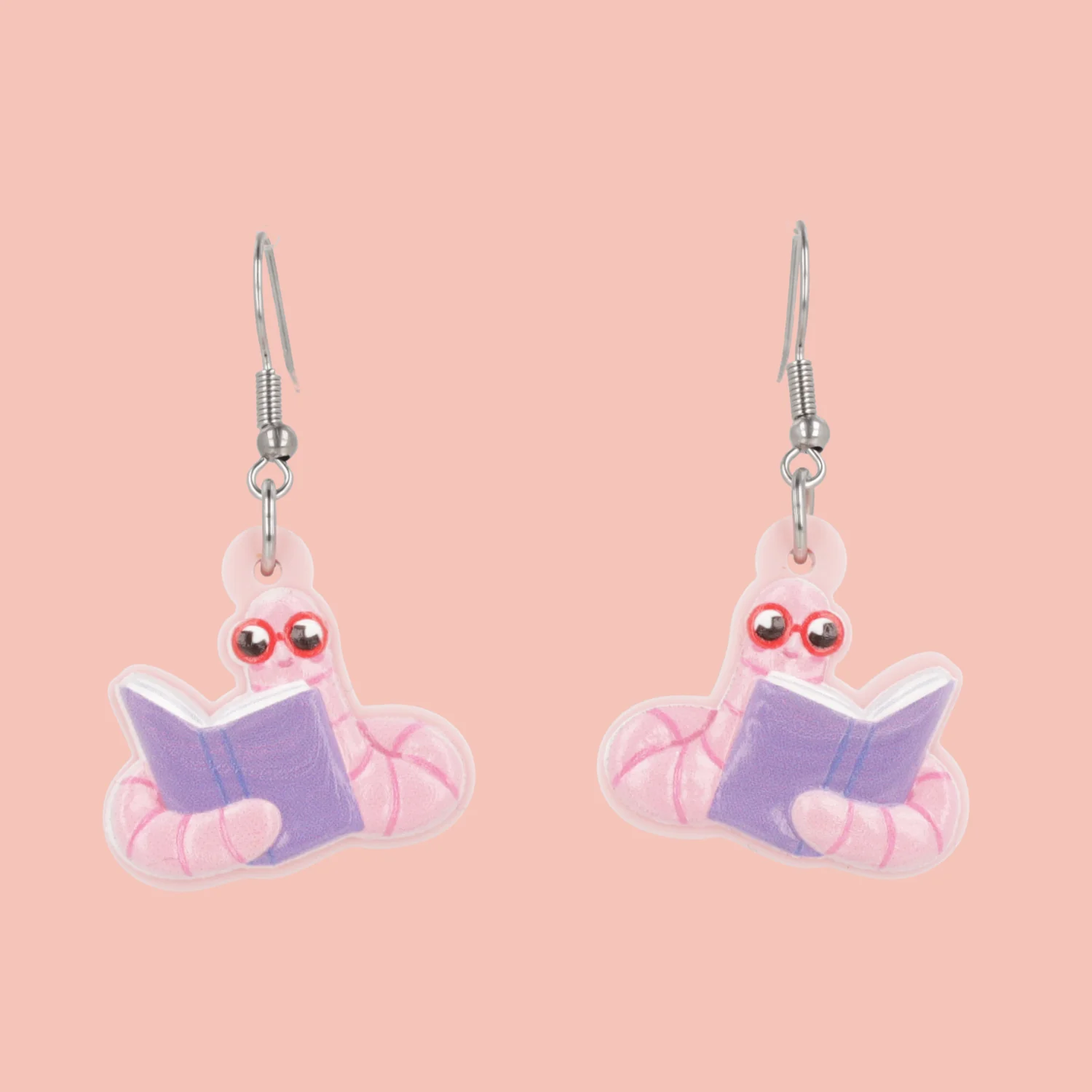 Bookworm Earrings