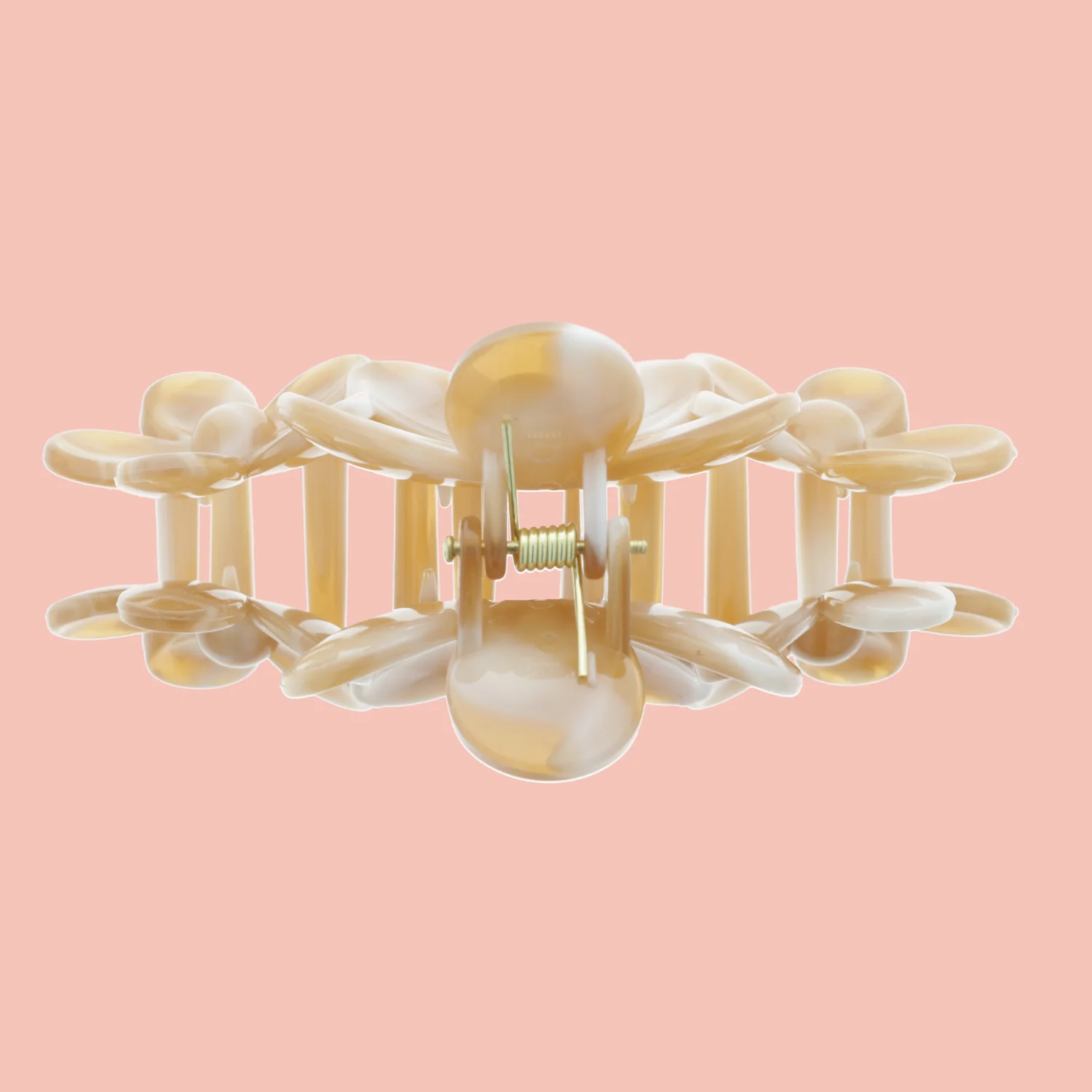 Caramel Blooming Lovely Hair Claw Clip - Image 2