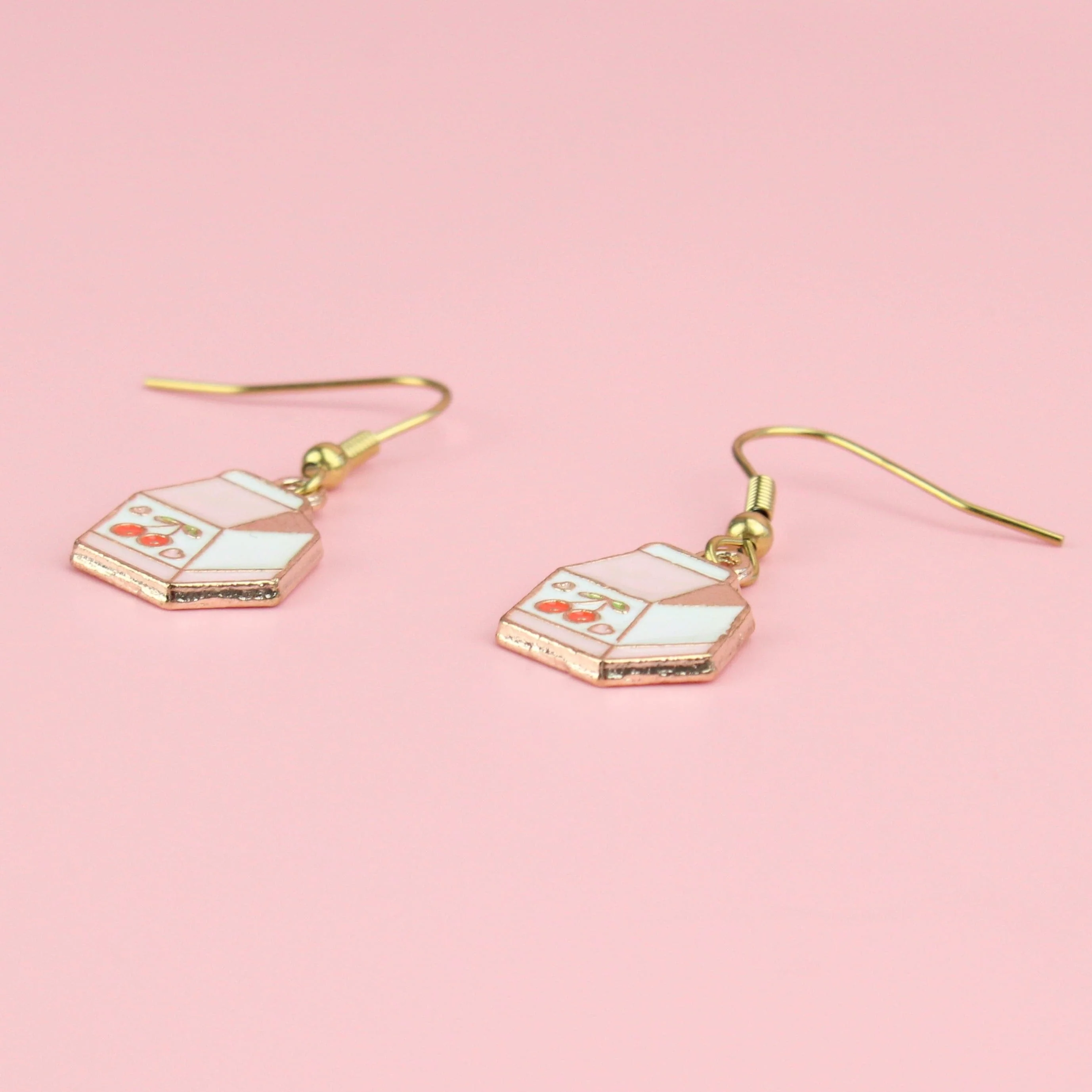 Cherry Milk Earrings - Image 3