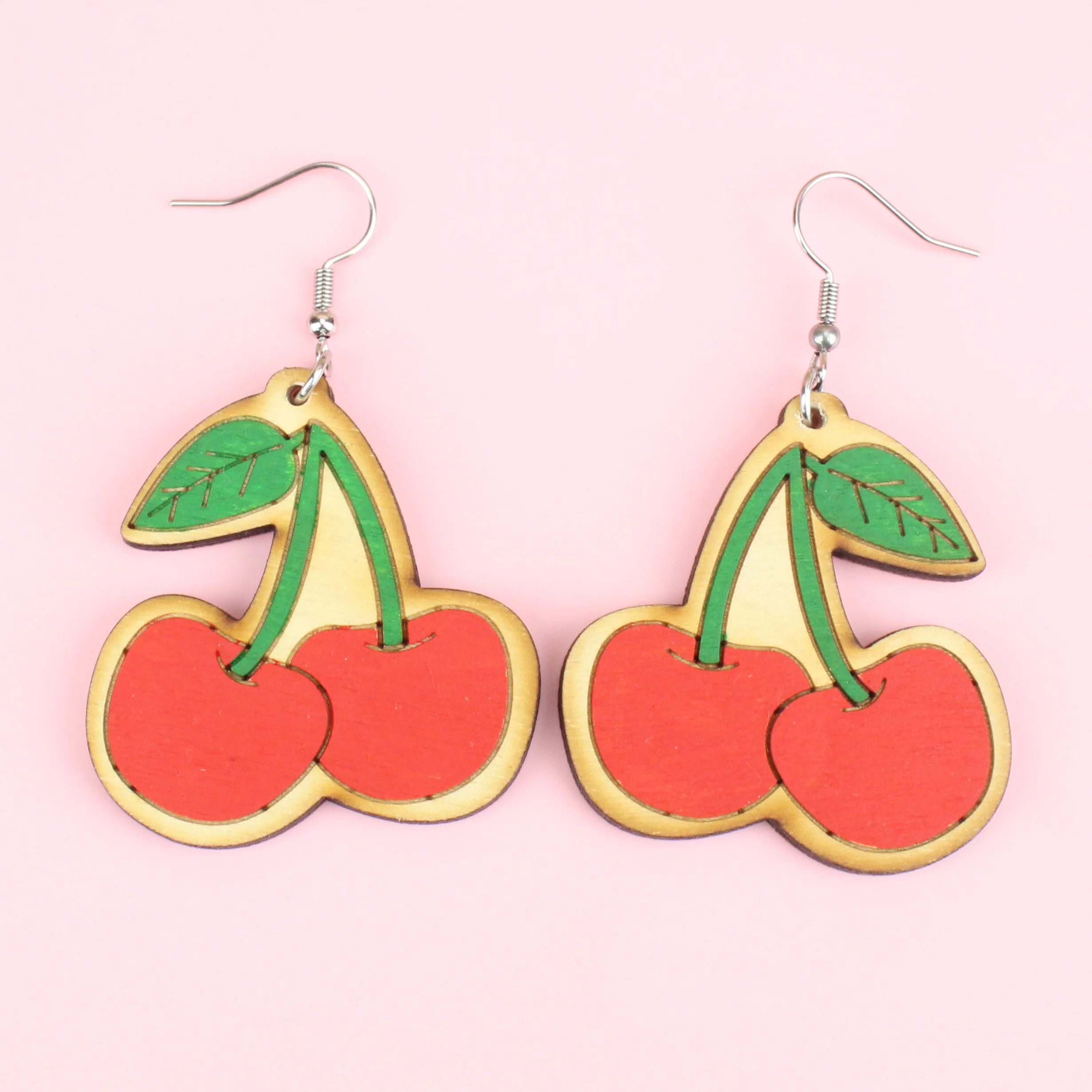 Cherry Tree Earrings - Image 2