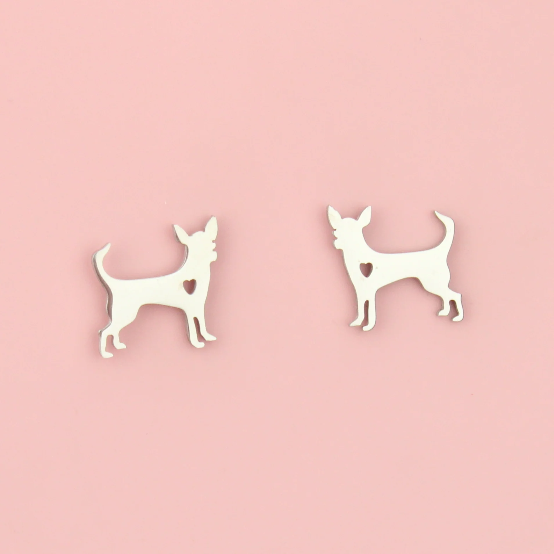 Chihuahua Stud Earrings - Image 2