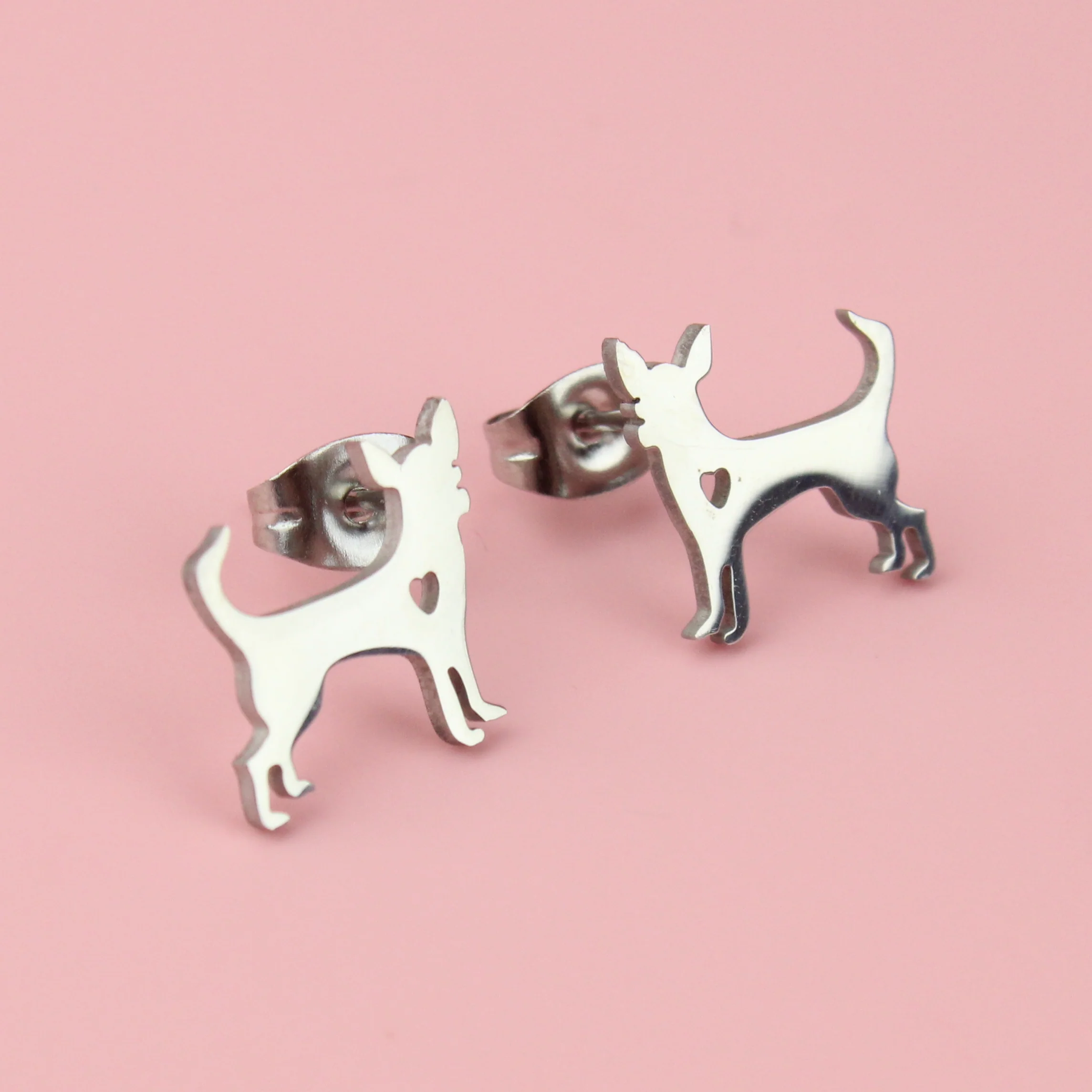 Chihuahua Stud Earrings - Image 3