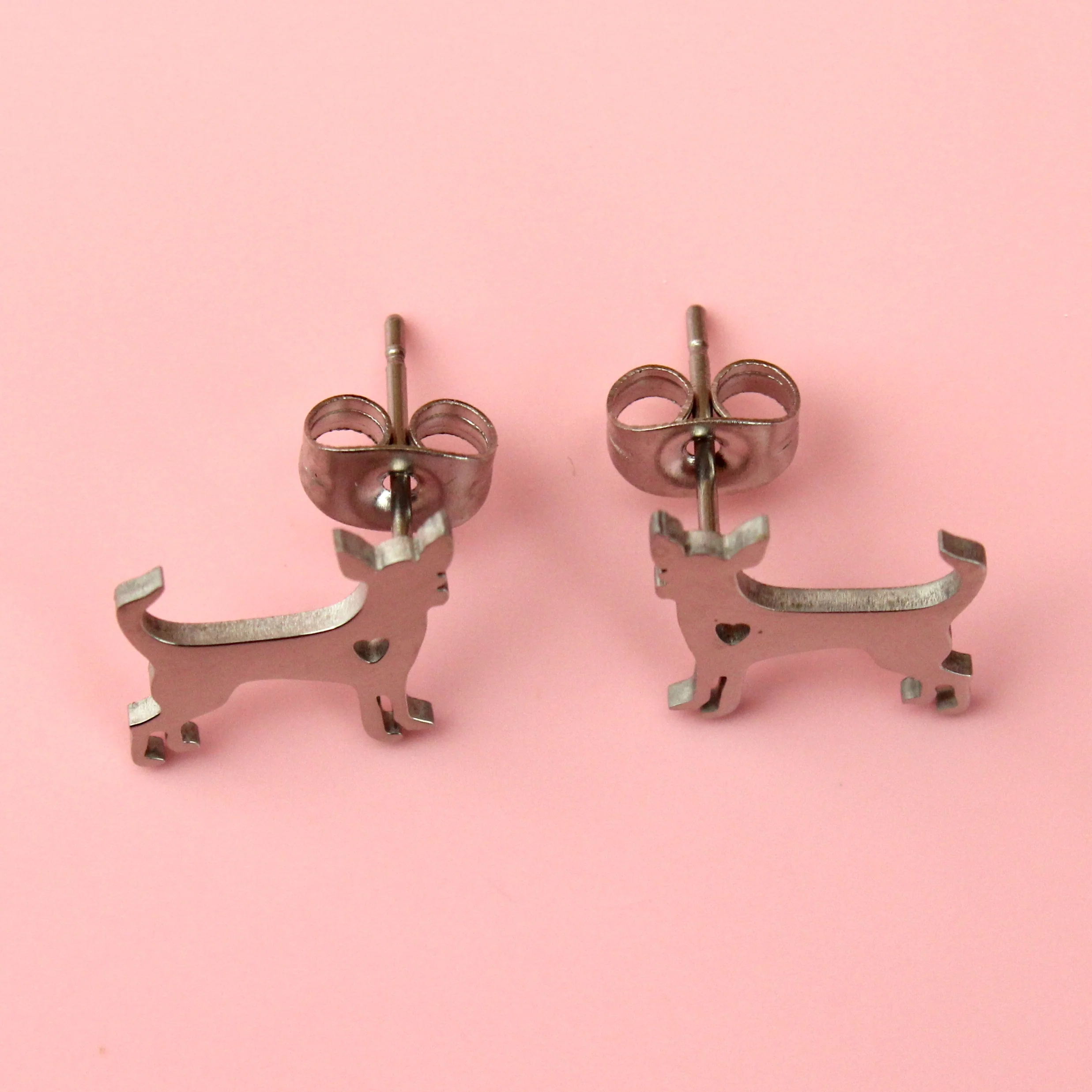 Chihuahua Stud Earrings - Image 4