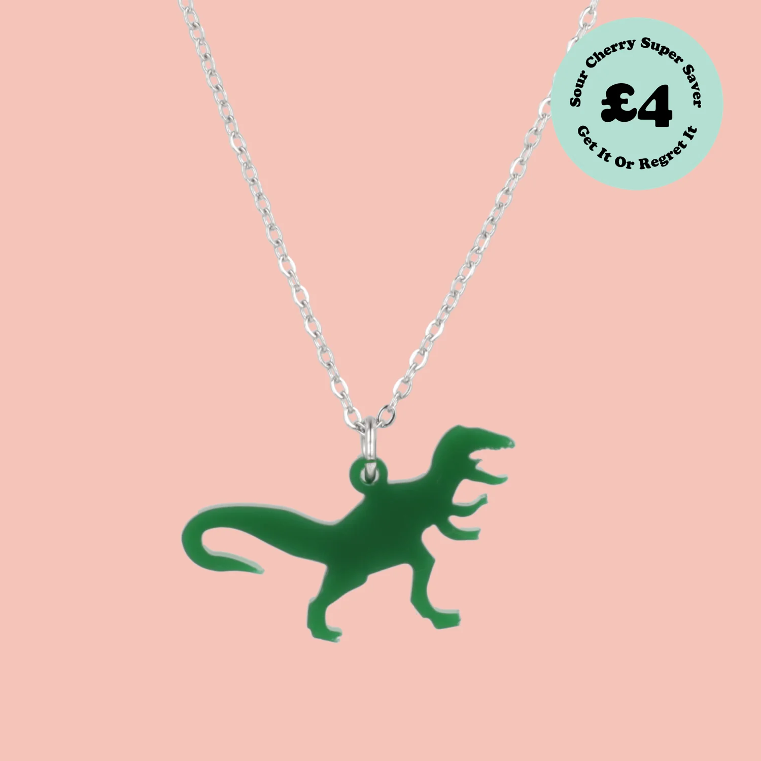 Classic Jurassic T-Rex Necklace