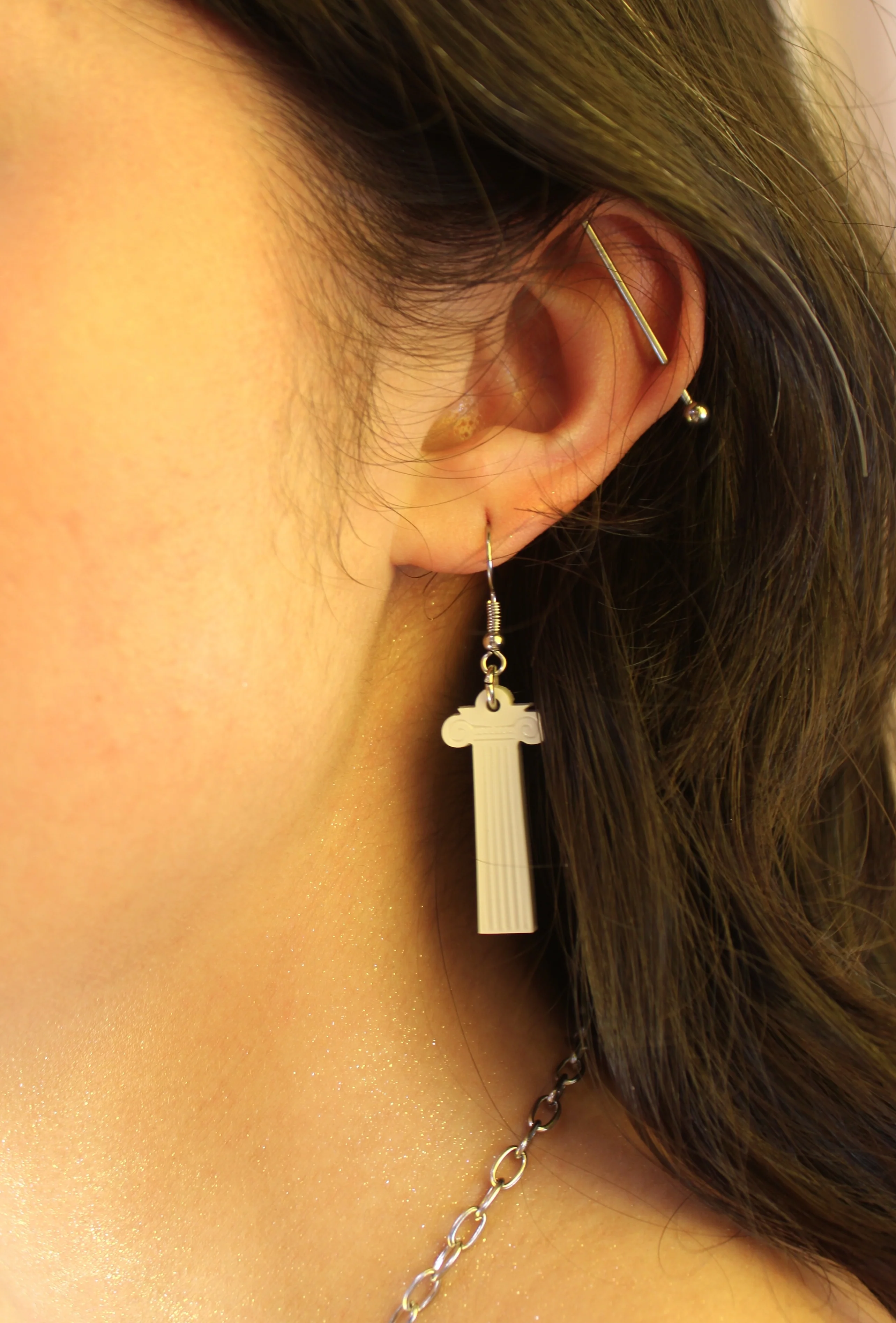 Column Earrings - Image 3