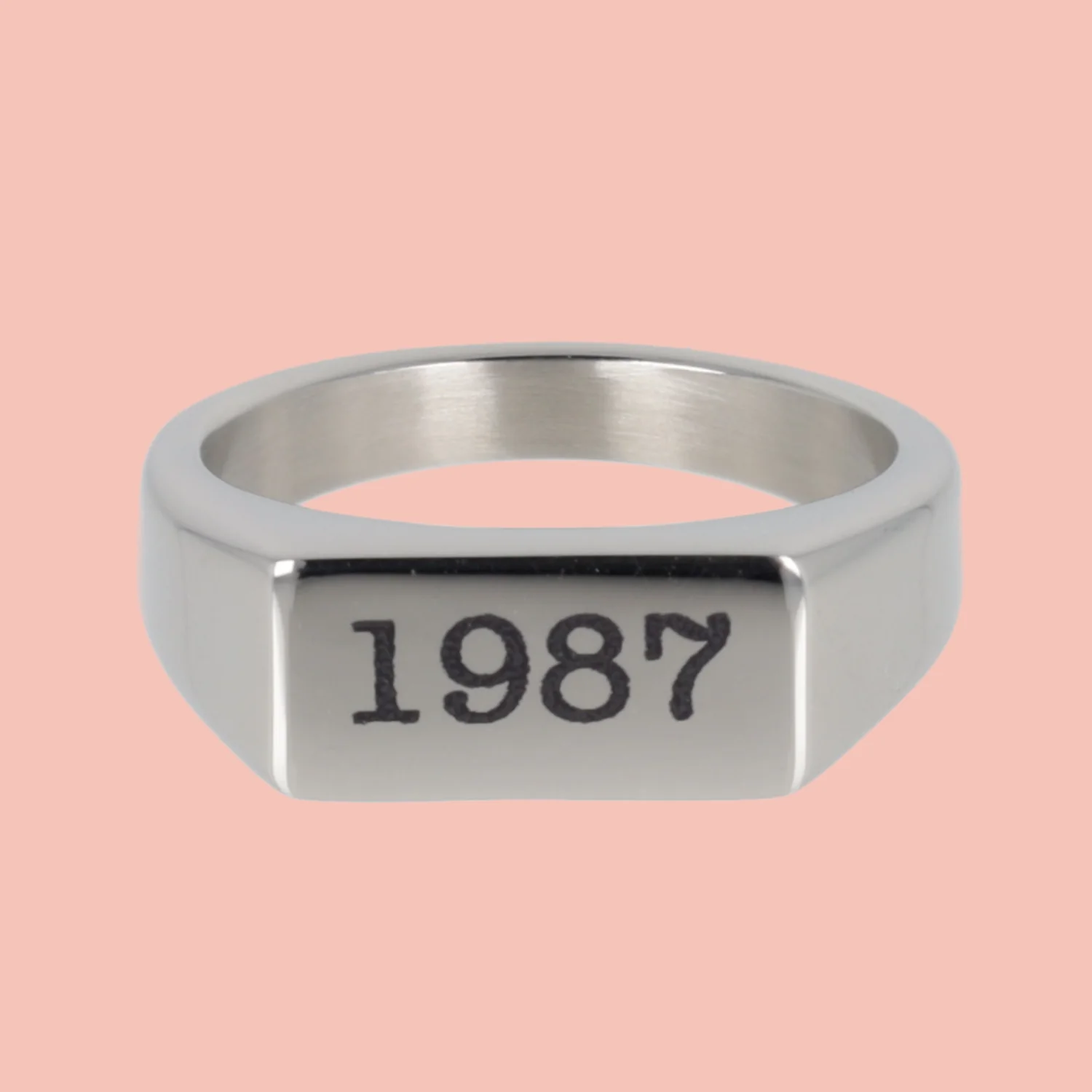 Customisable Birth Year Ring