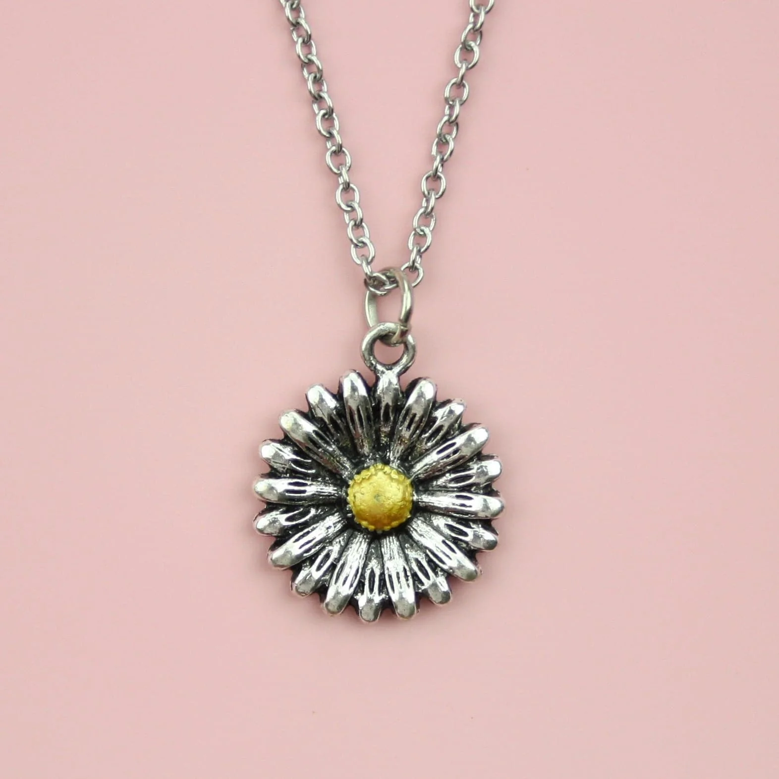 Daisy Charm Necklace - Image 2