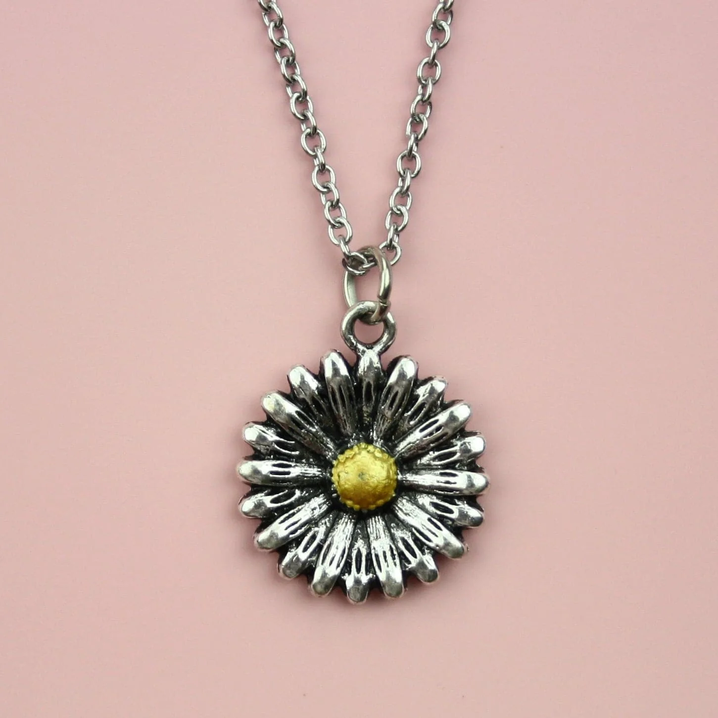 Daisy Charm Necklace - Image 4