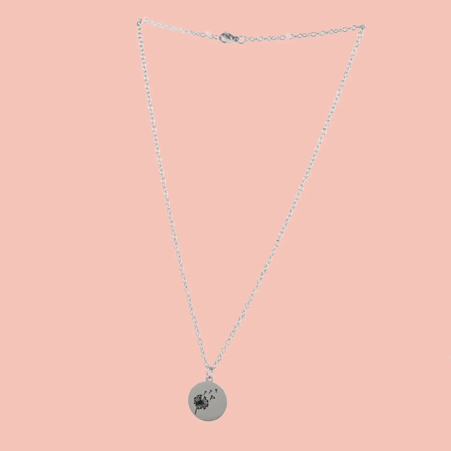 Dandelion Disk Necklace - Image 2