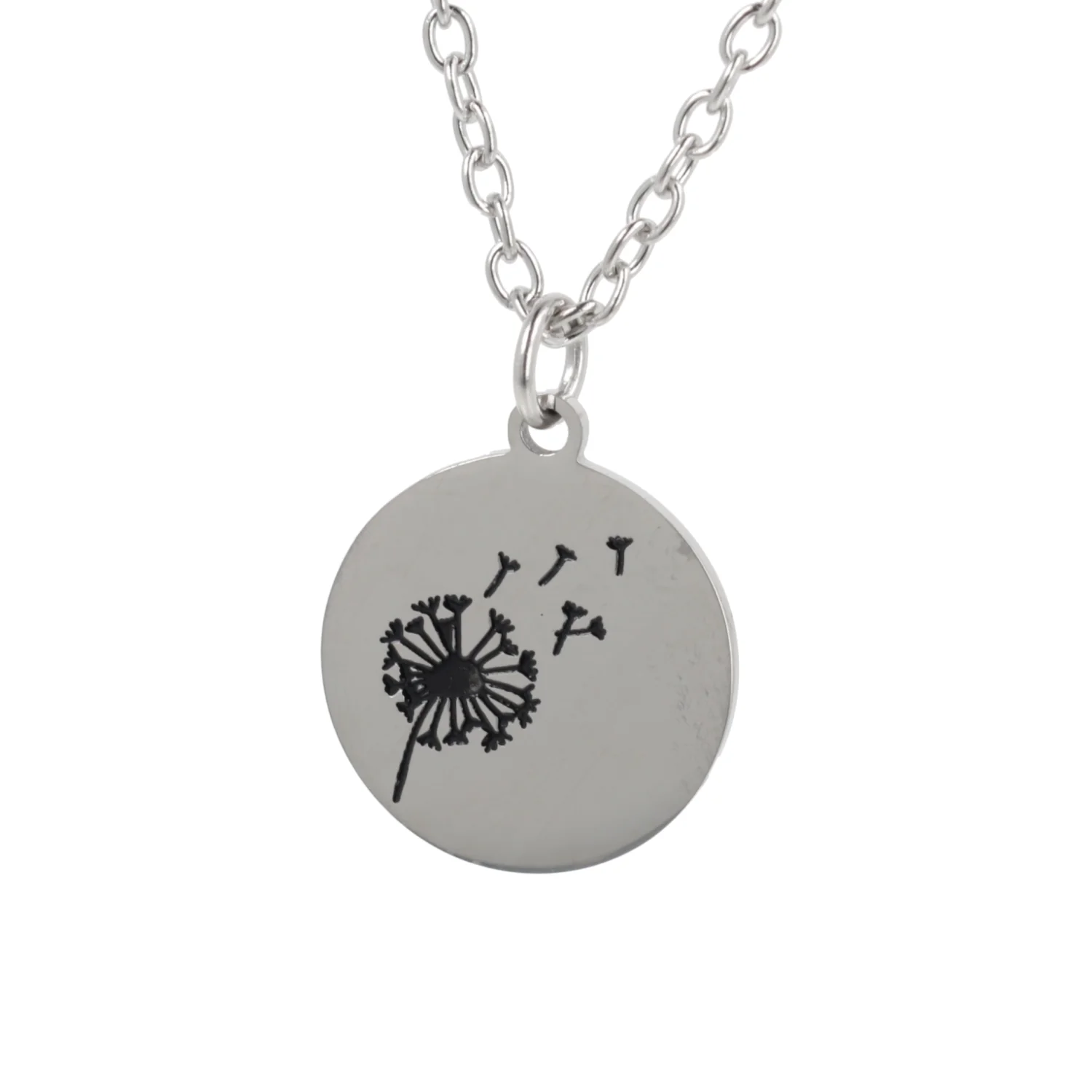 Dandelion Disk Necklace - Image 3