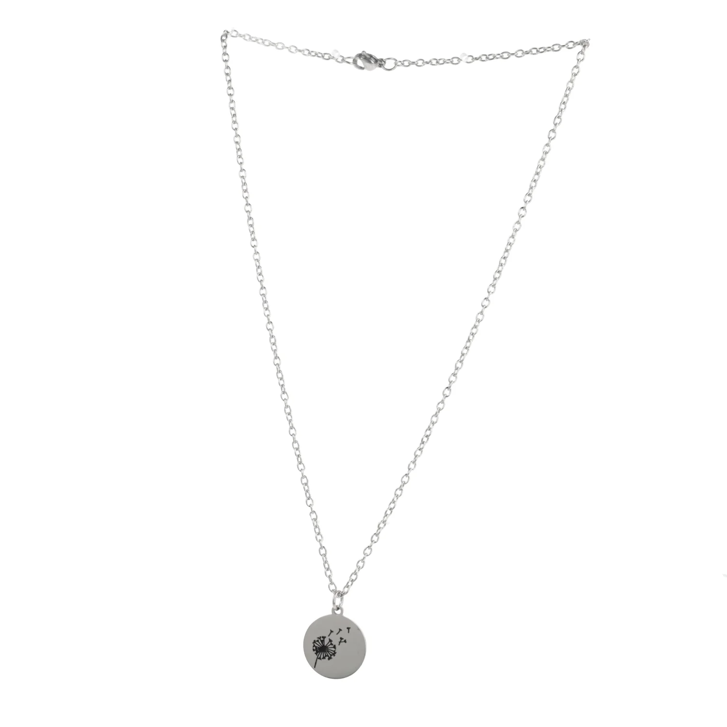 Dandelion Disk Necklace - Image 4