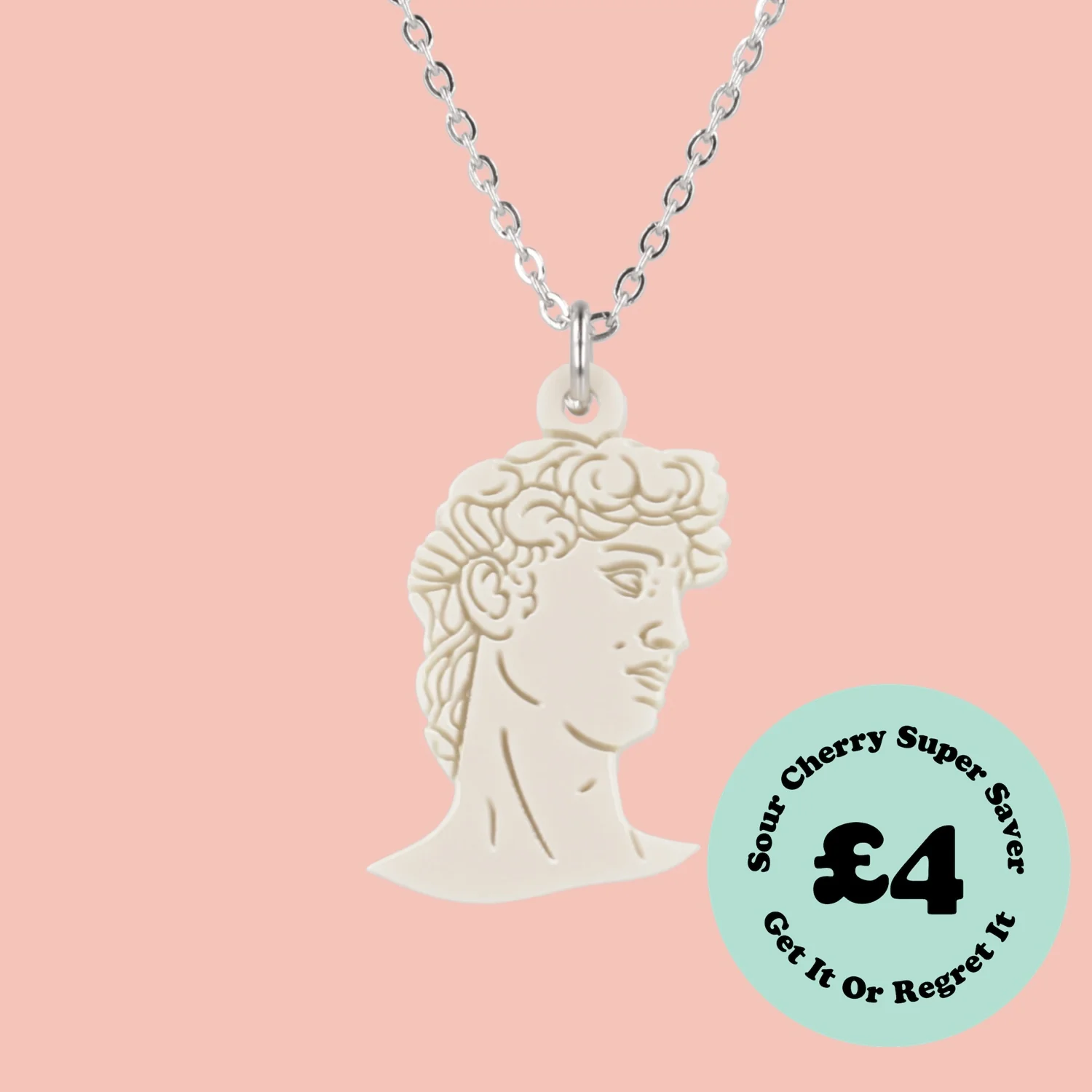 David Bust Necklace