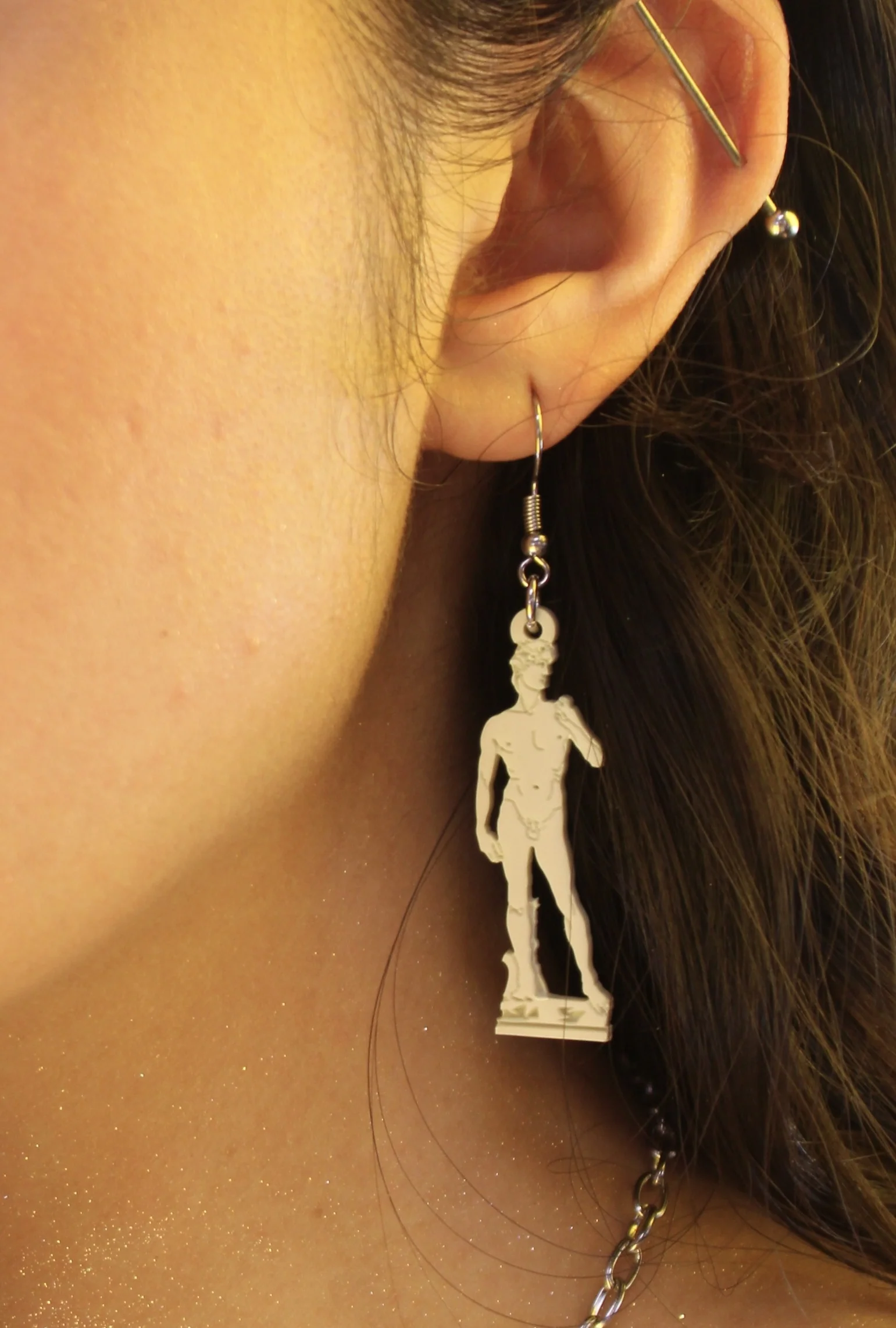 David Sculpture Earrings - Image 3