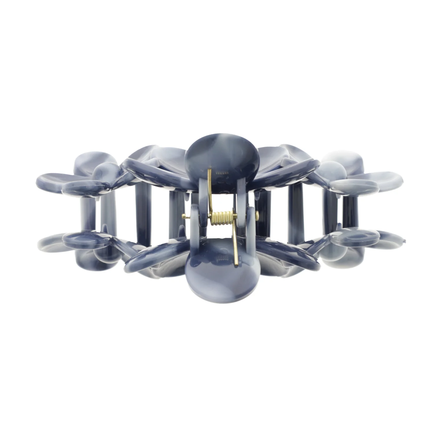 Denim Blue Blooming Lovely Hair Claw Clip - Image 4