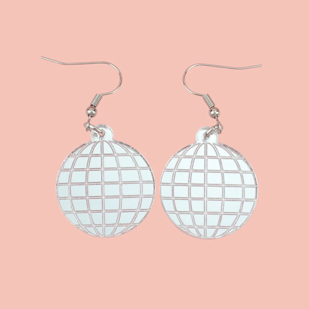 Disco Ball Earrings