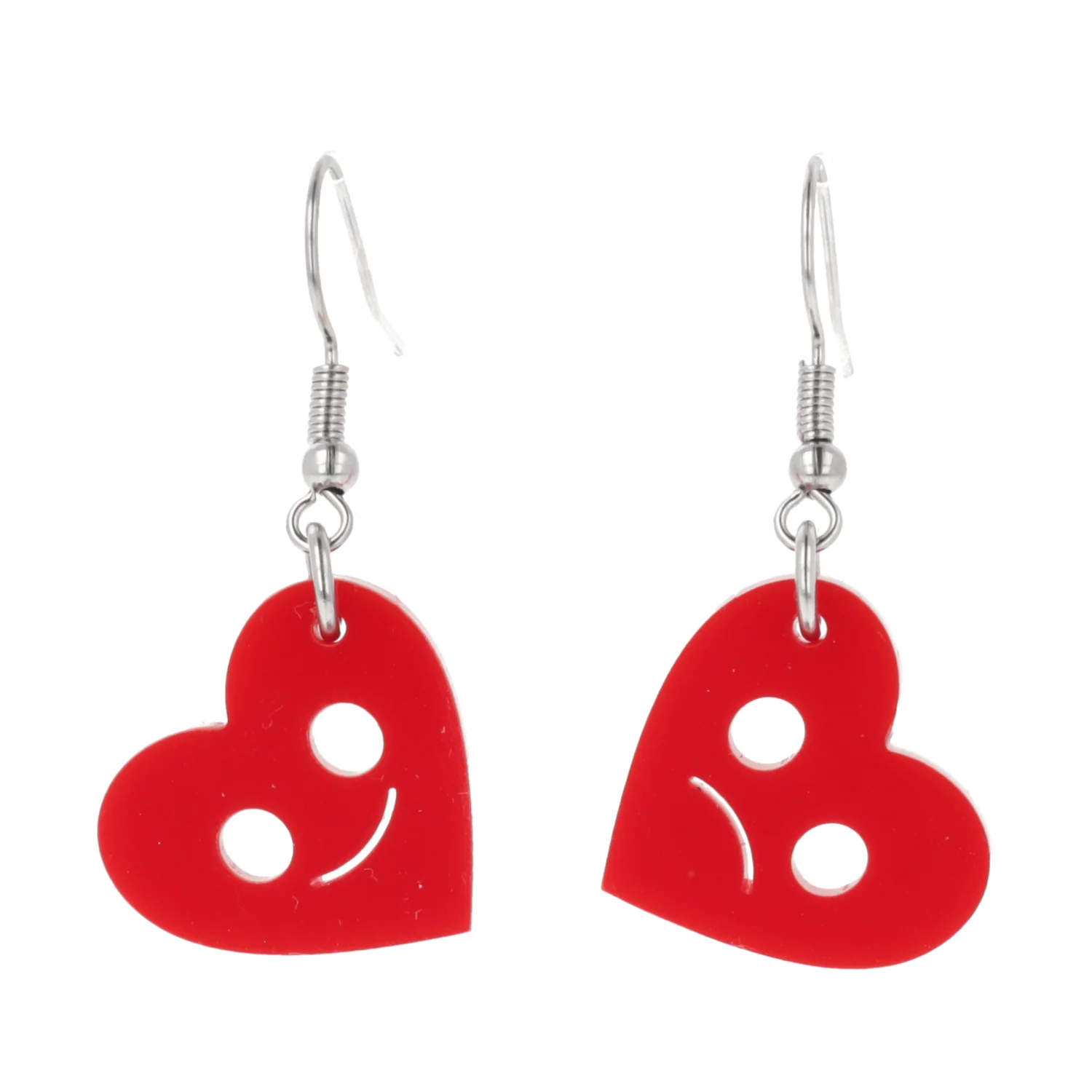 Don't Go Breaking My Heart (Red) Earrings - Image 6