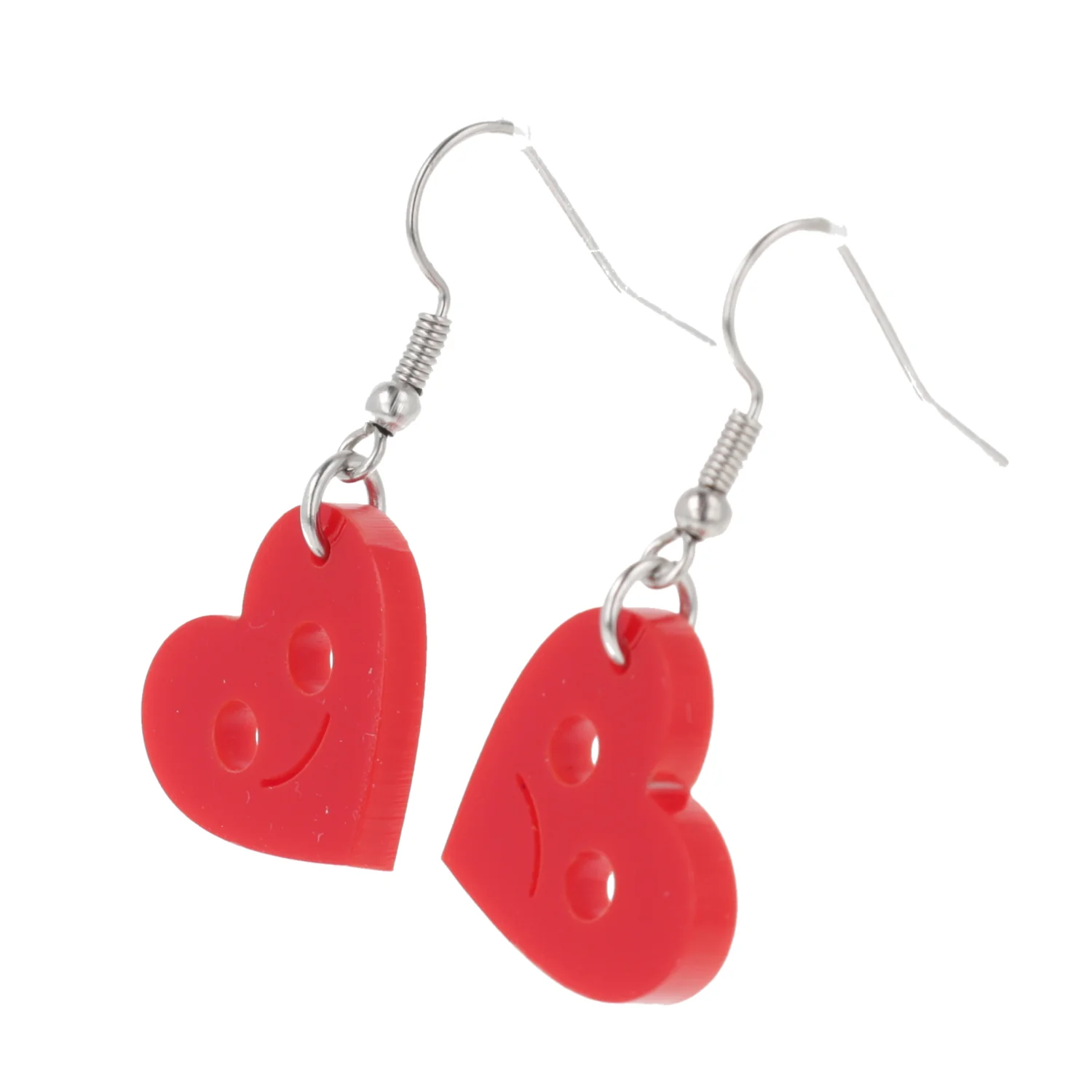 Don't Go Breaking My Heart (Red) Earrings - Image 7