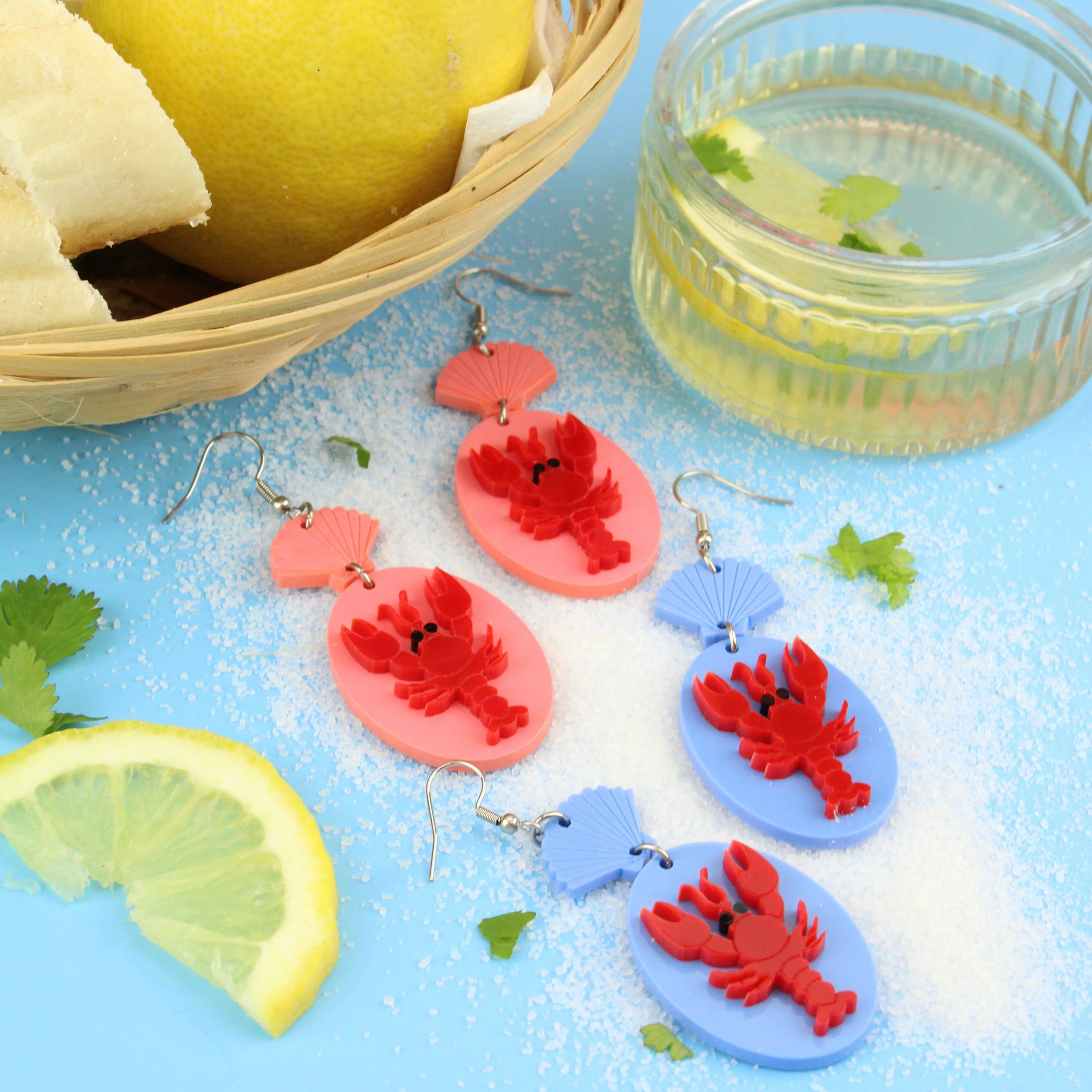 Earrings For A Sushi Restaurant (Blue) - Image 7