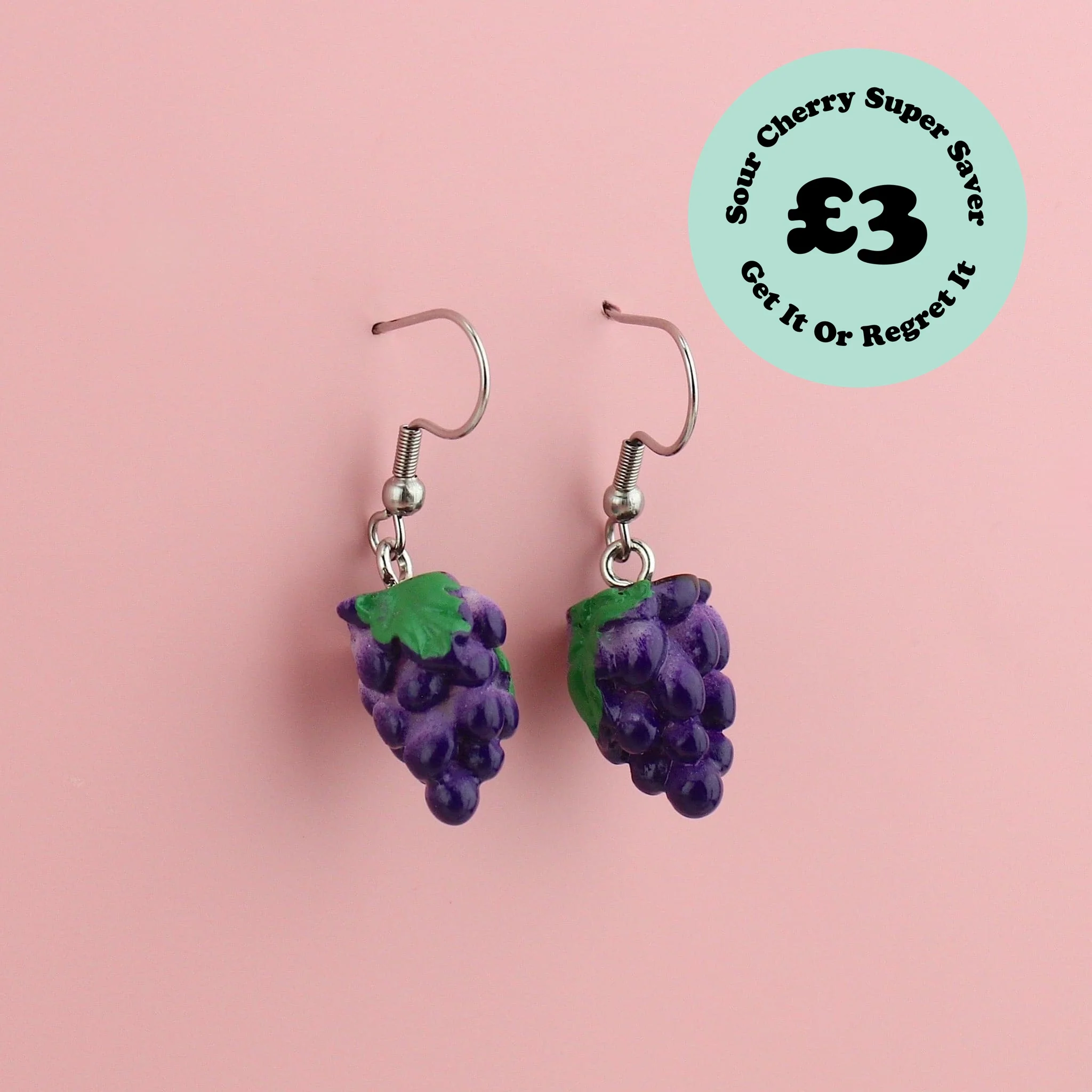 Feelin' Grape Earrings
