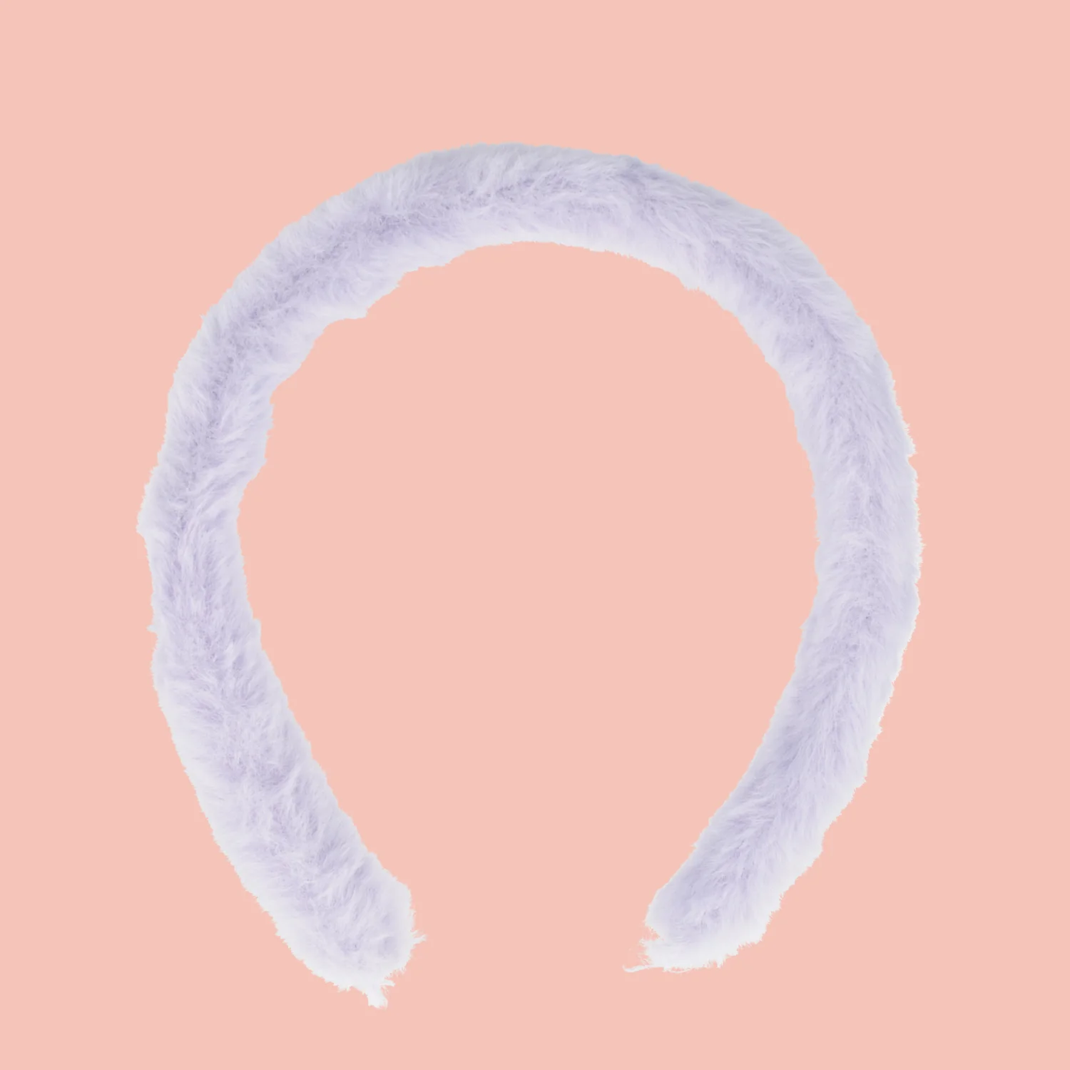 Fluffy Headband - Lilac