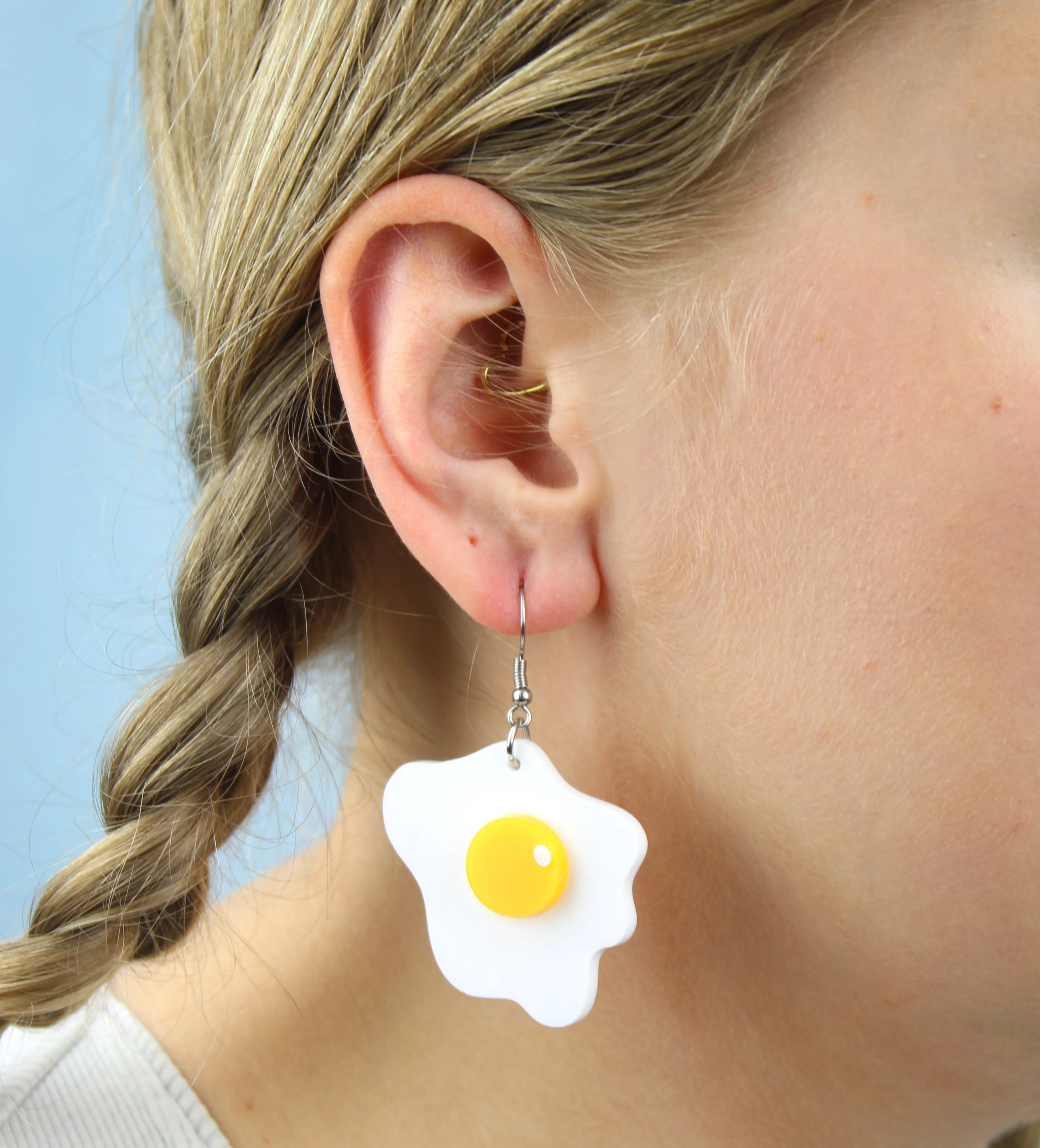 Fried Egg Earrings - Image 2