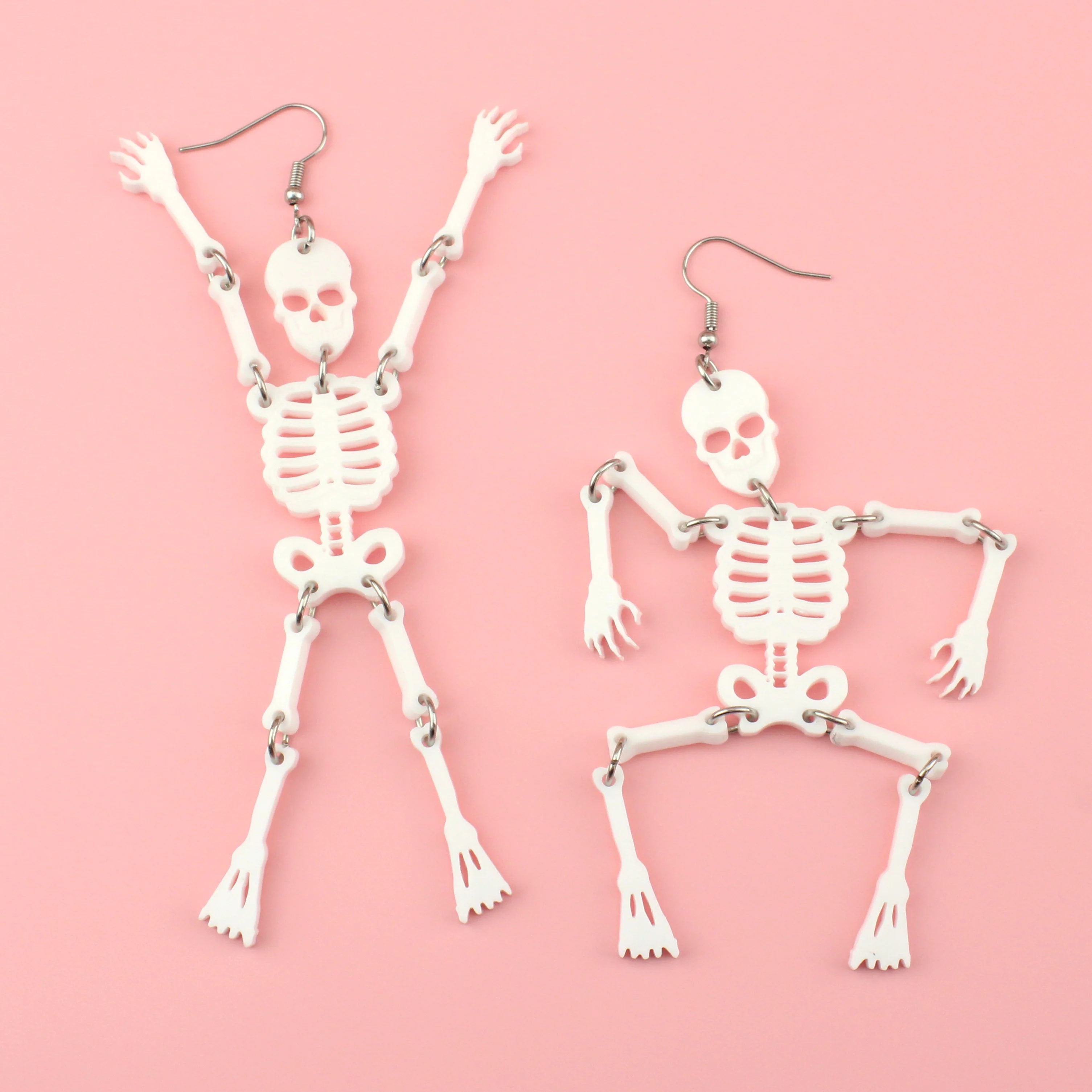 Funny Bones Skeleton Earrings - Image 3