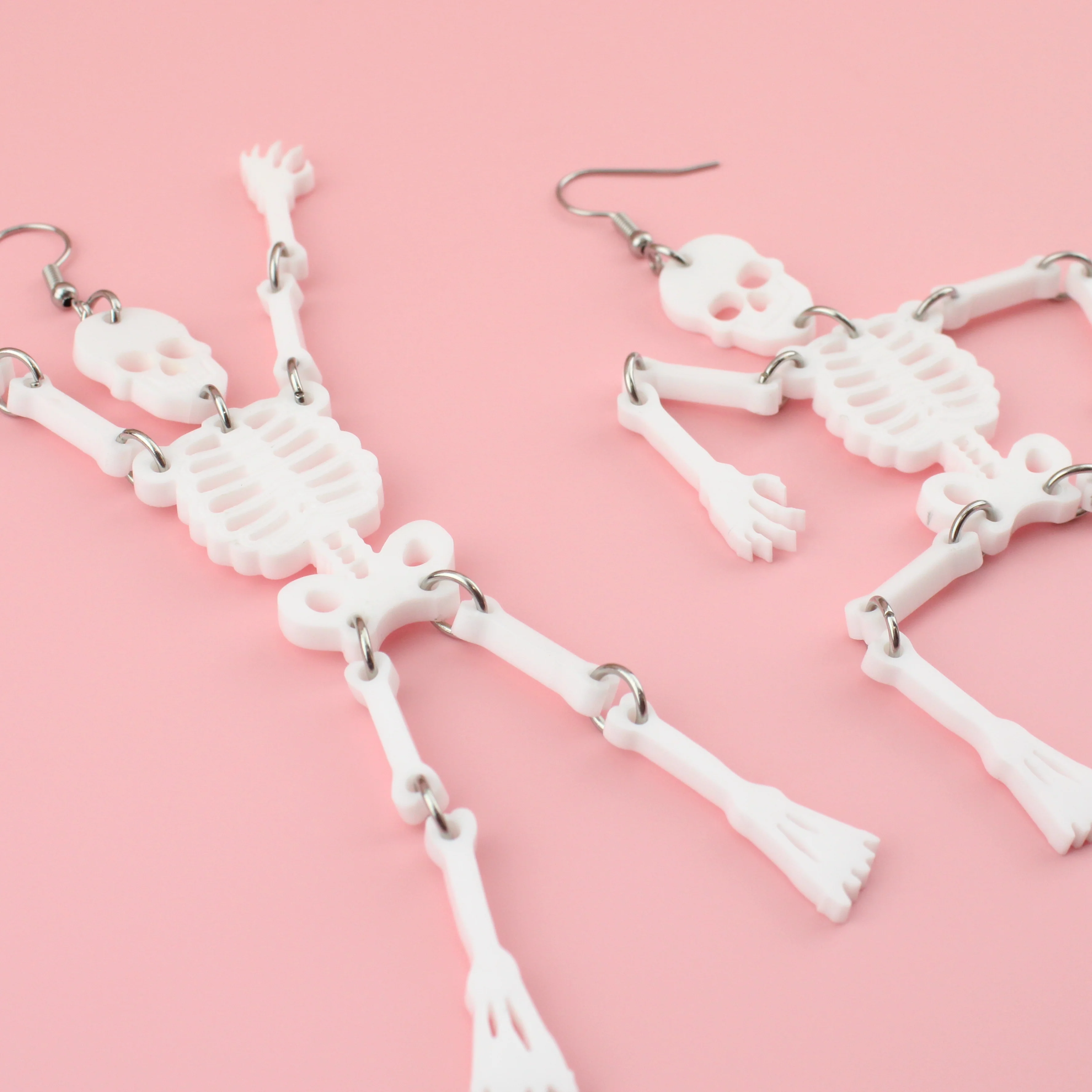 Funny Bones Skeleton Earrings - Image 6