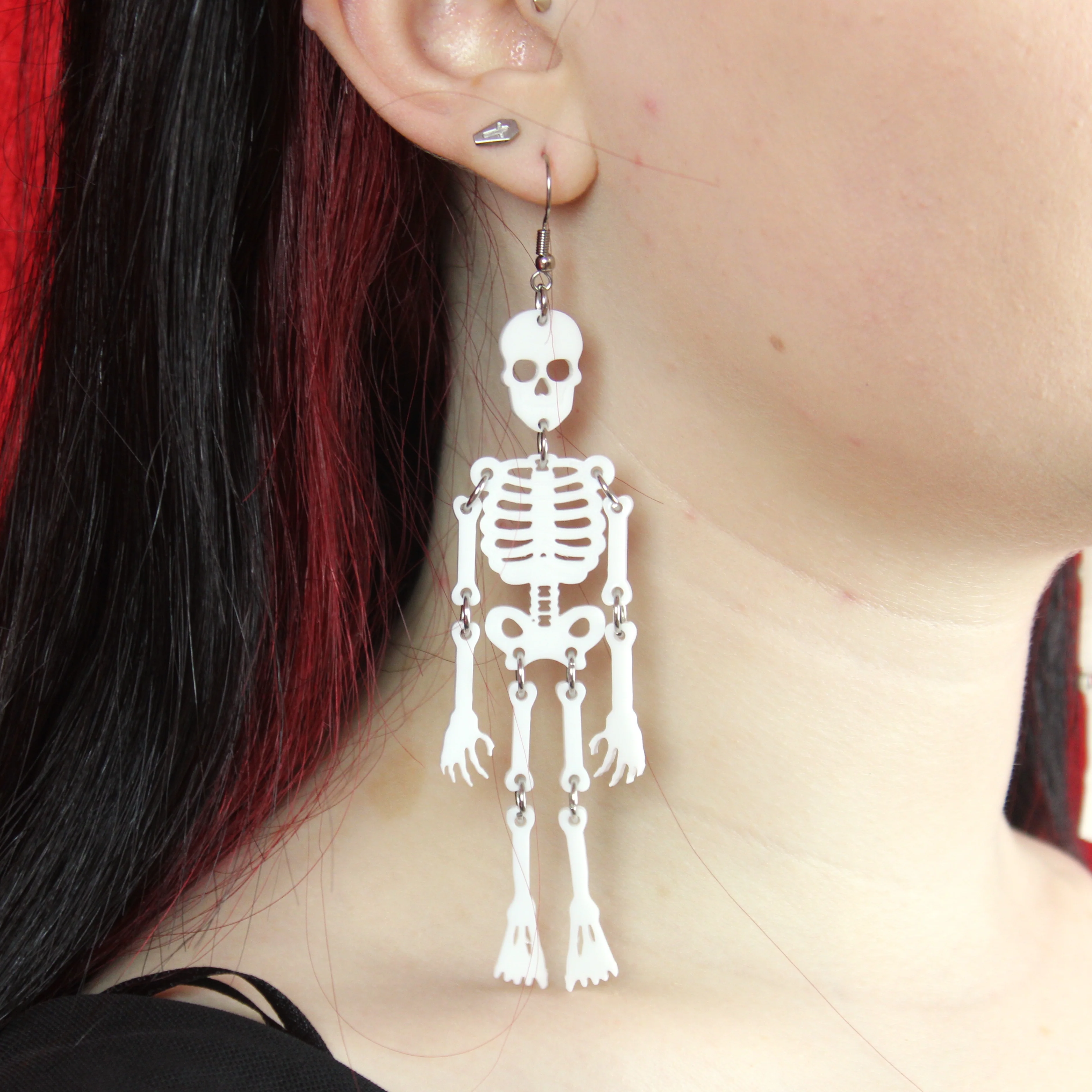 Funny Bones Skeleton Earrings - Image 7