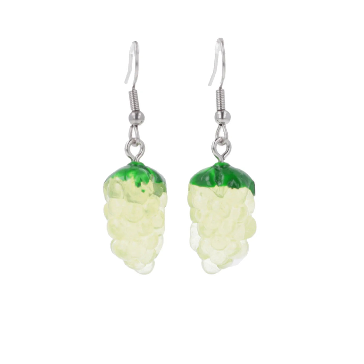 Got Any Grapes? Earrings (Green) - Image 4