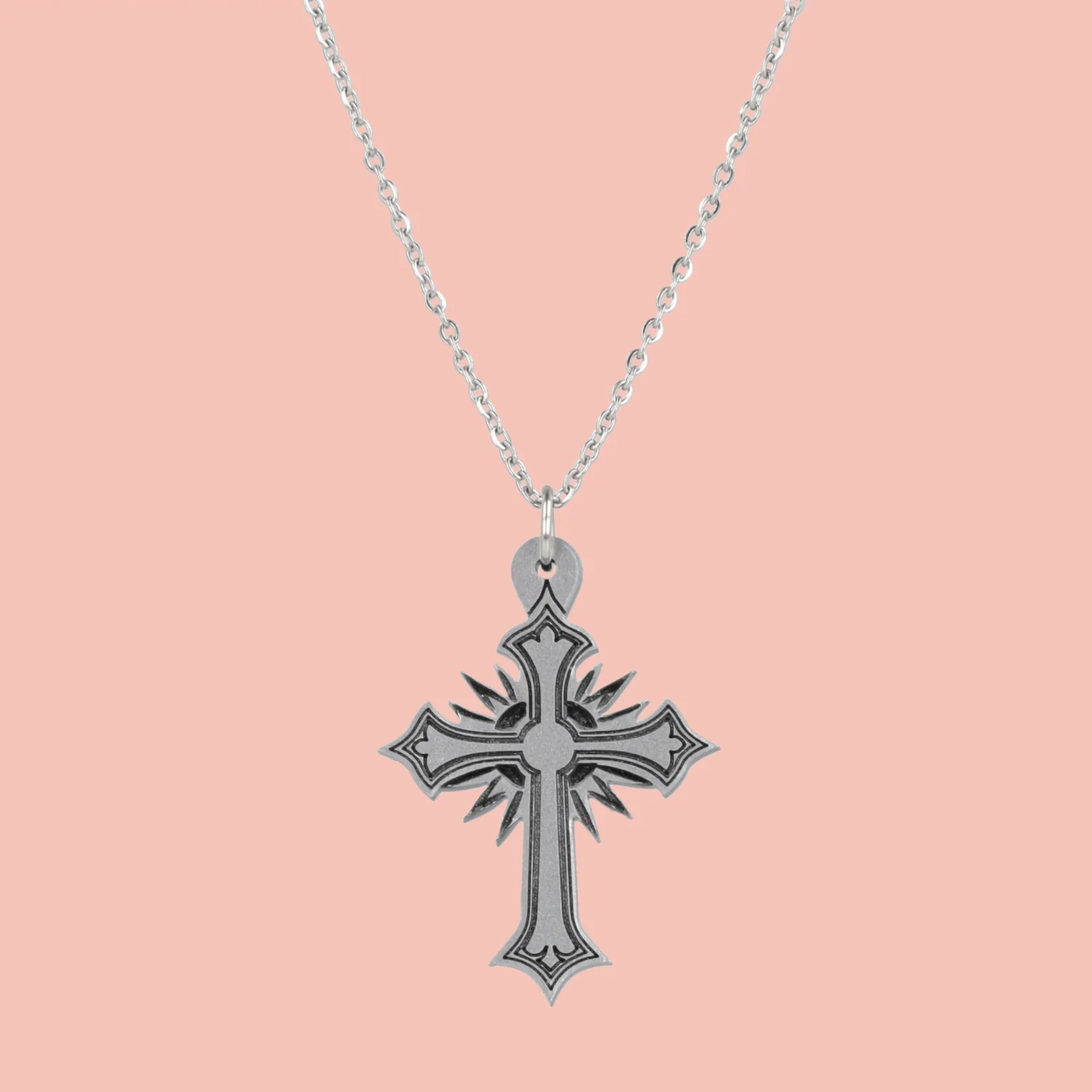 Gothic Cross Necklace