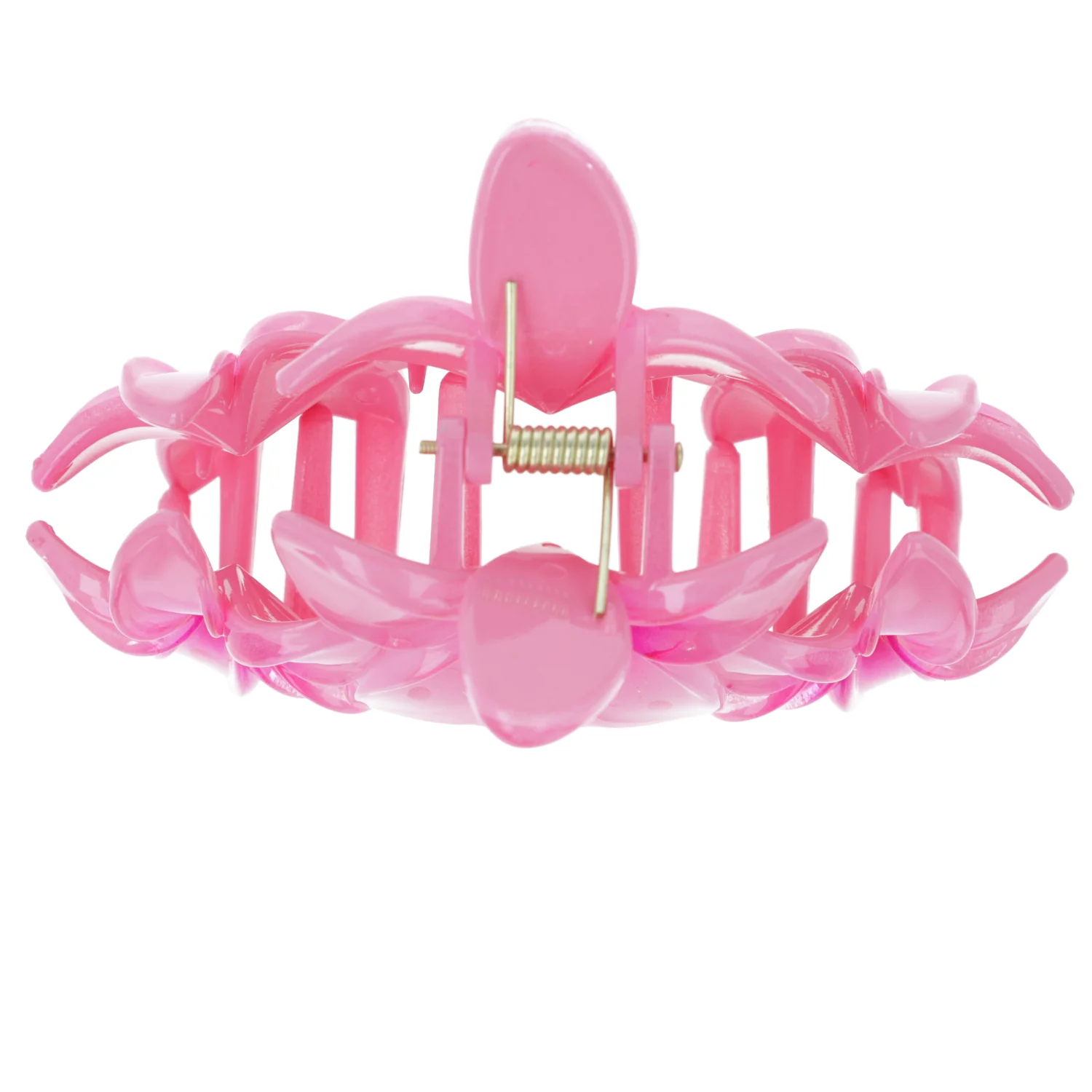 Hibiscus Flower Trio Hair Clip - Watermelon Pink - Image 4