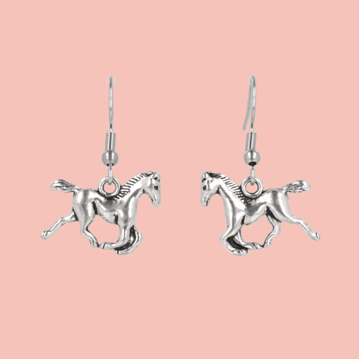 Horsin' Around Horse Earrings