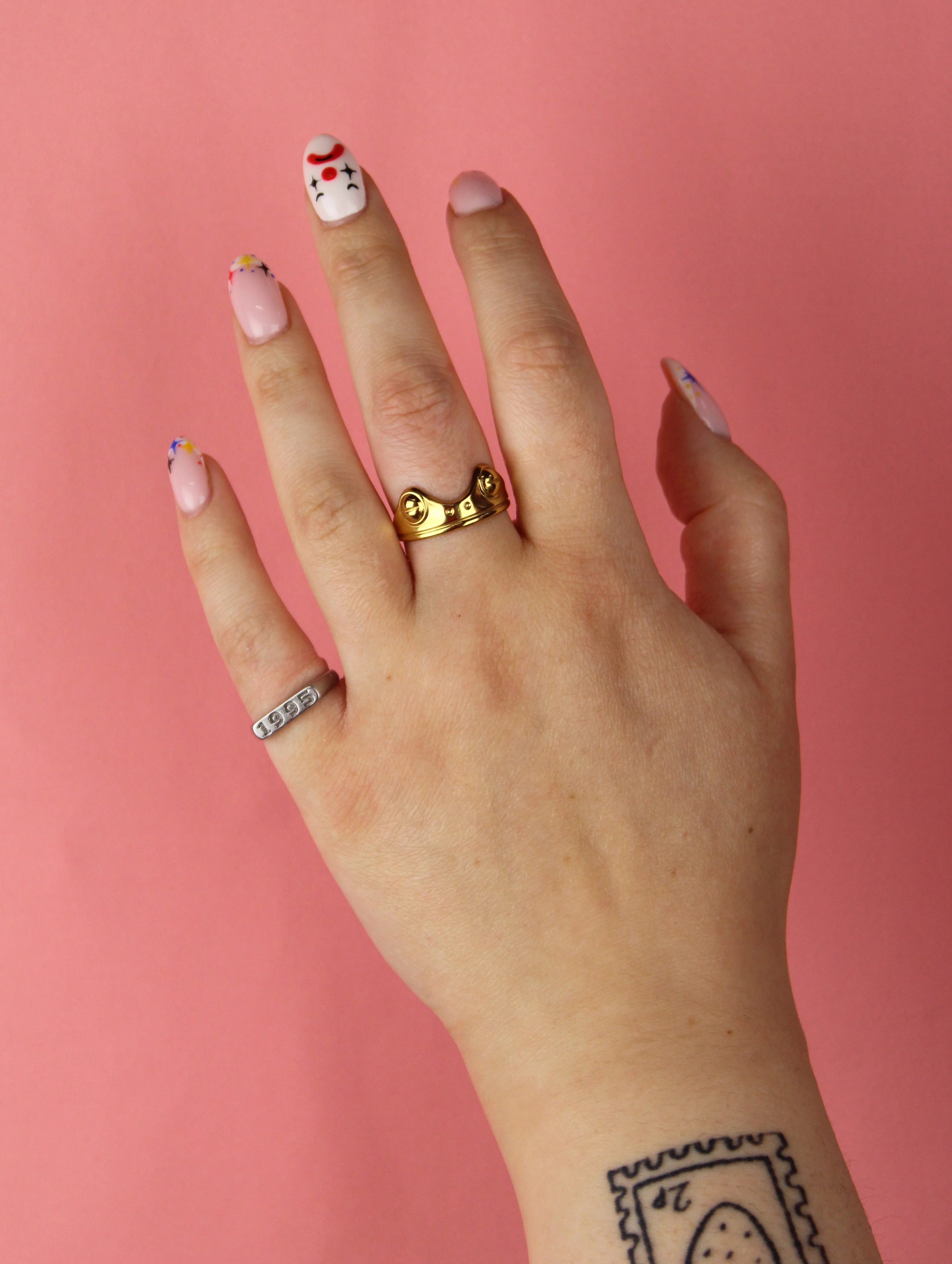King Harold Frog Ring (Gold Plated) - Image 2