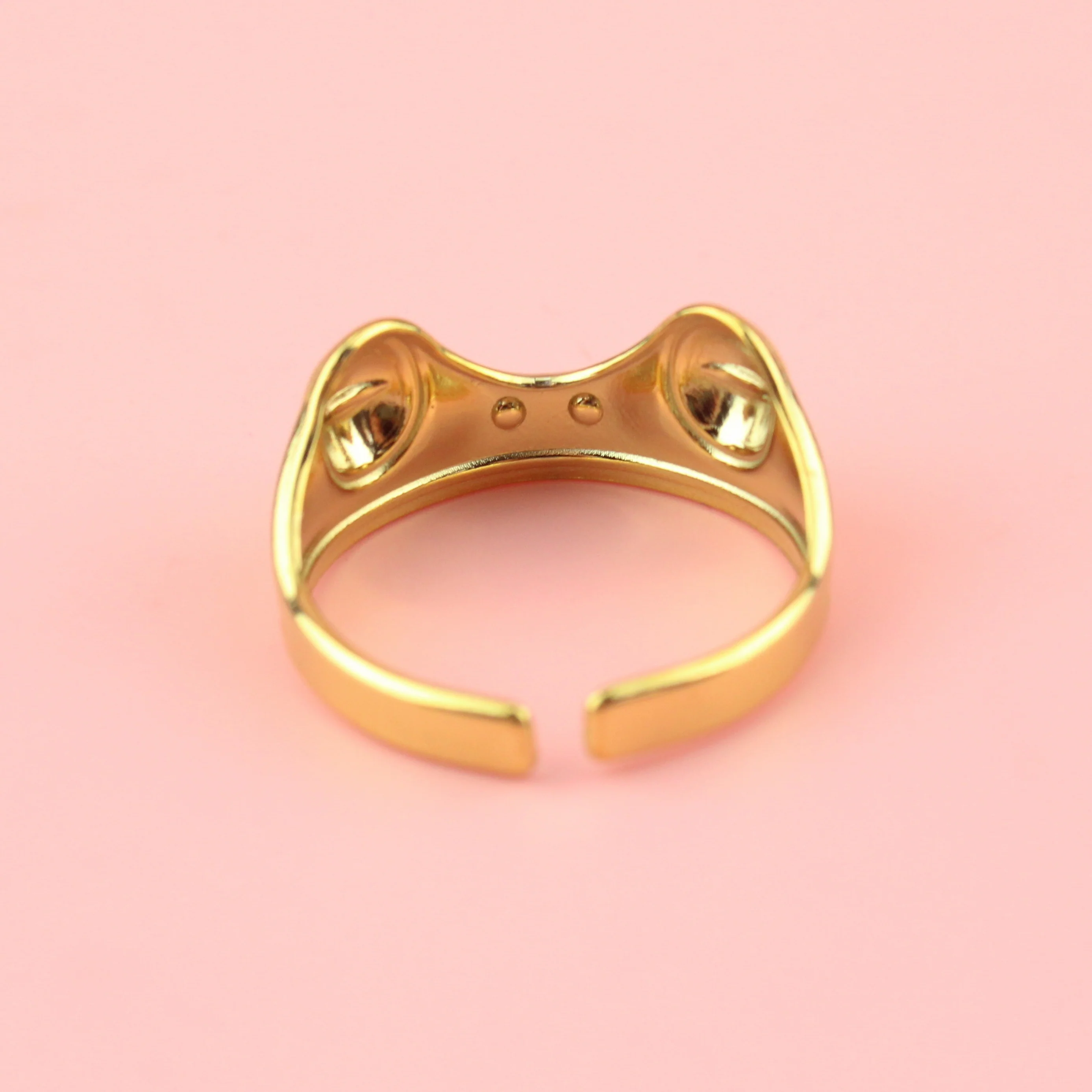 King Harold Frog Ring (Gold Plated) - Image 4