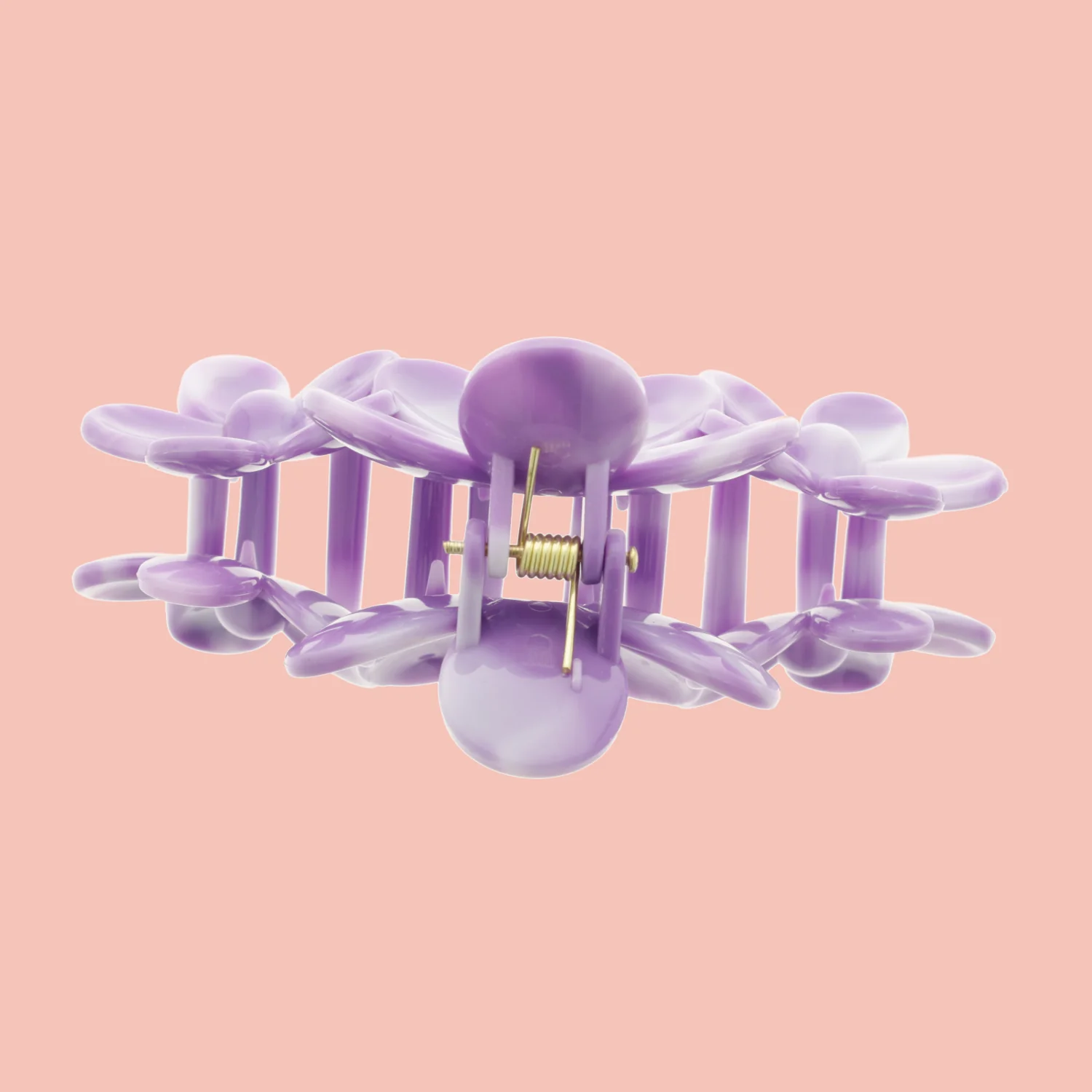 Lavender Blooming Lovely Hair Claw Clip - Image 2