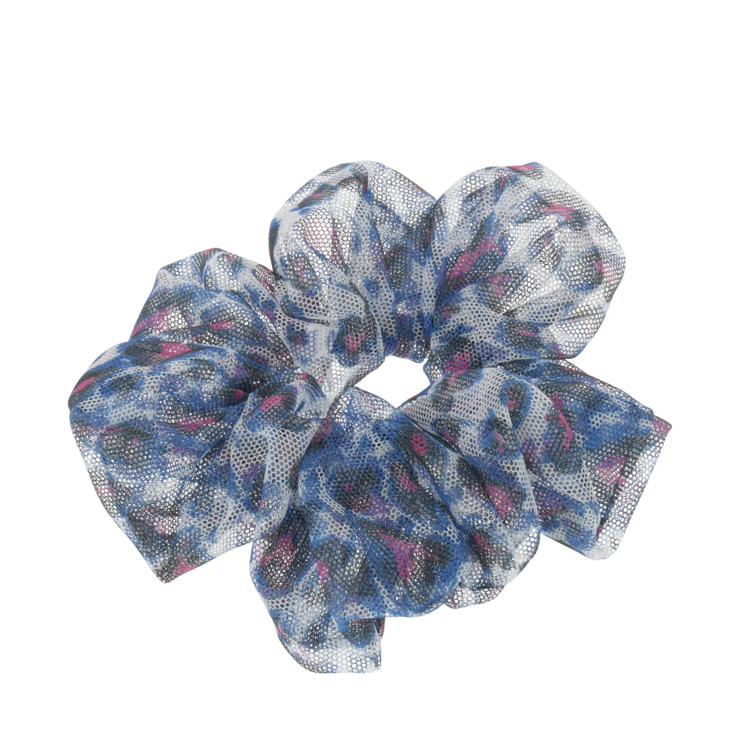 Leopard Mesh Scrunchie - Image 4