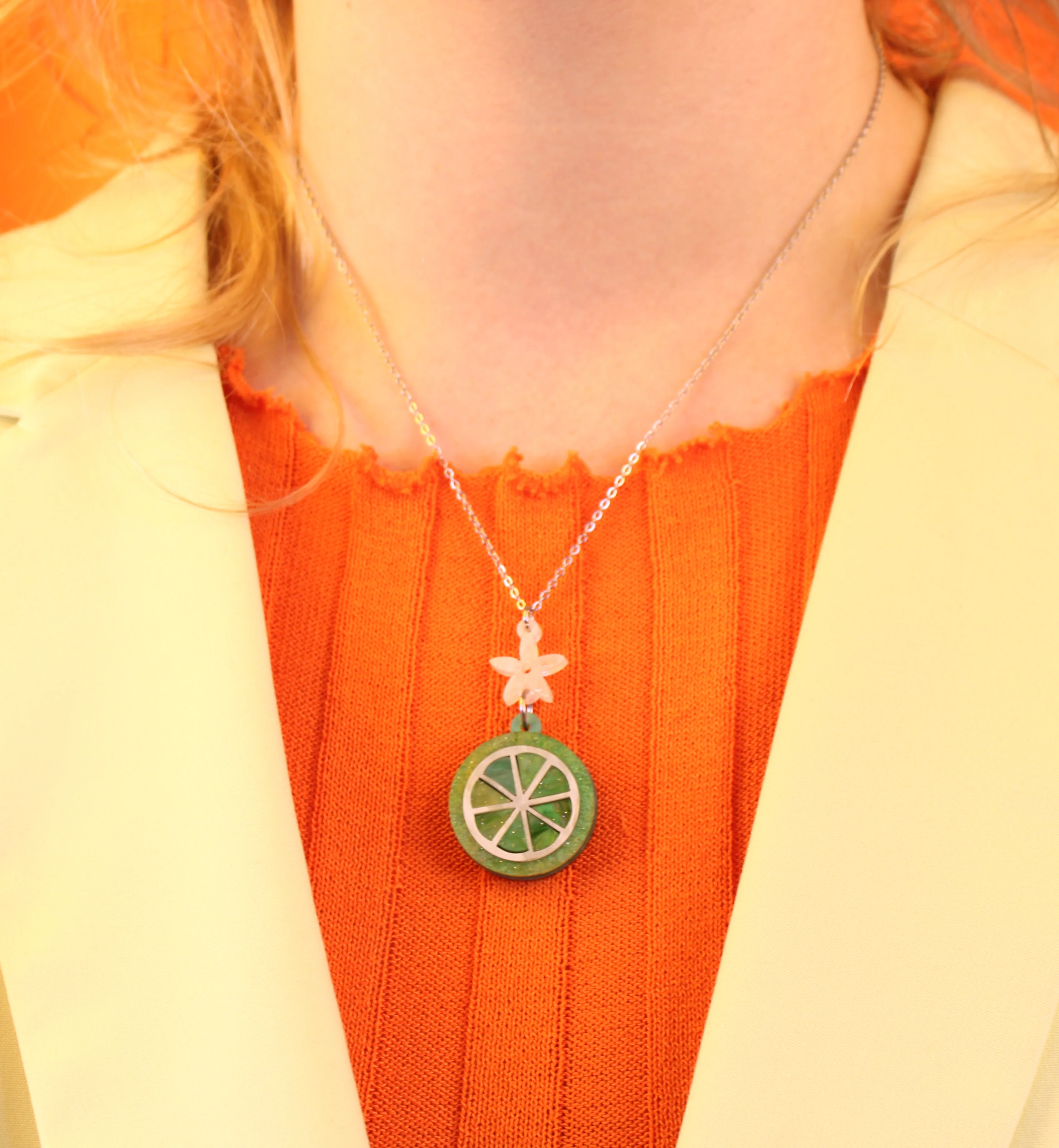 Lime Slice Necklace - Image 3