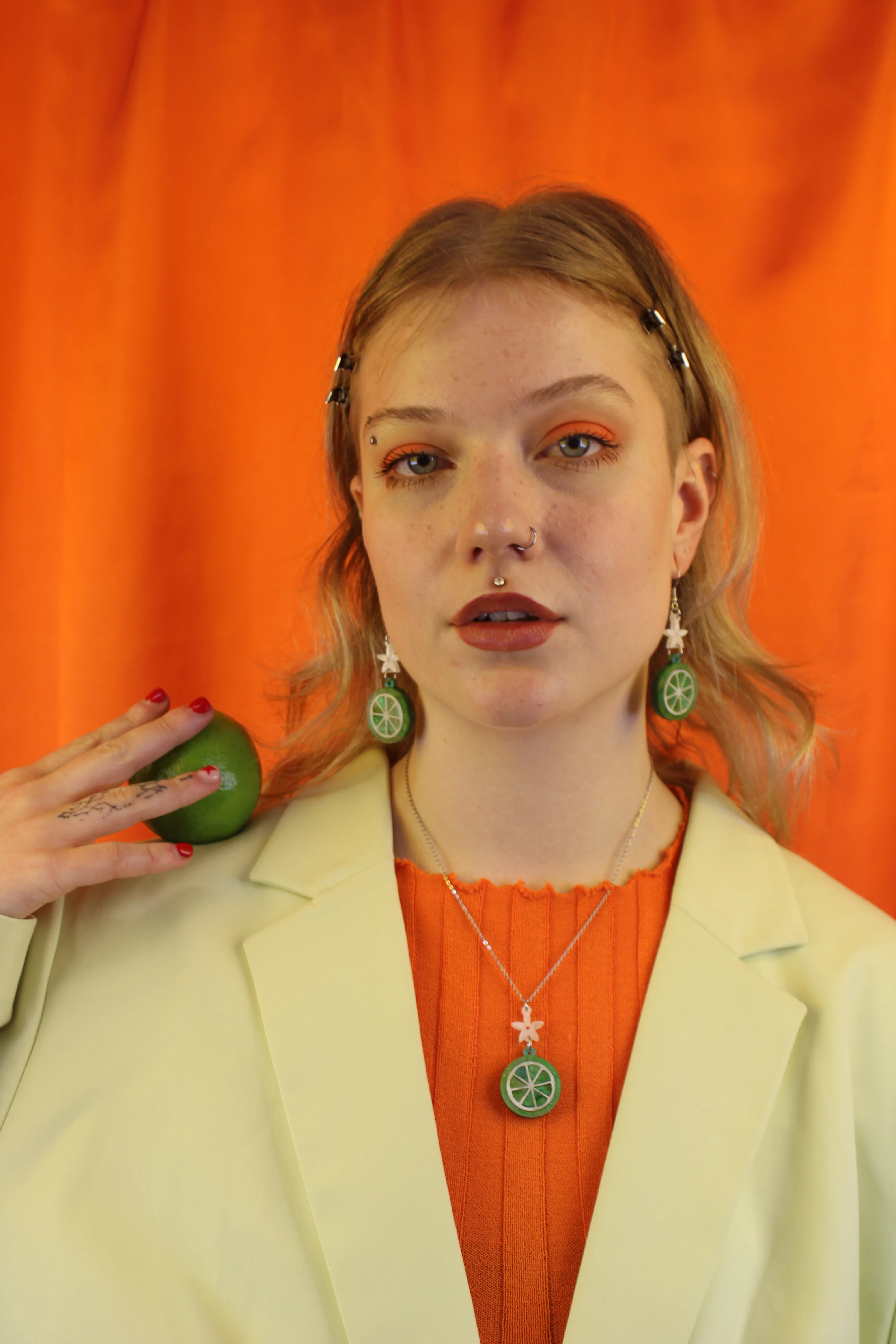 Lime Slice Necklace - Image 5