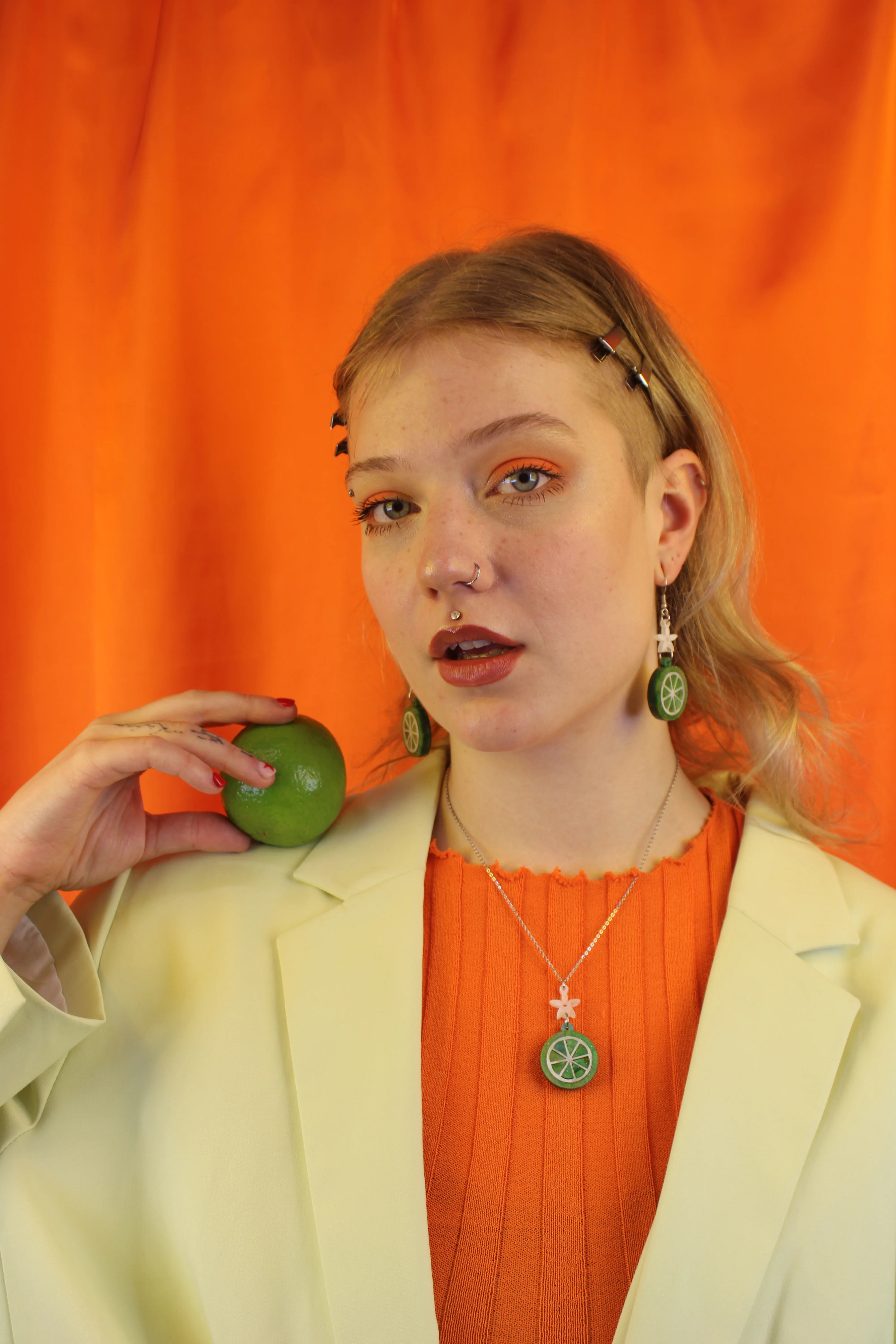 Lime Slice Necklace - Image 7