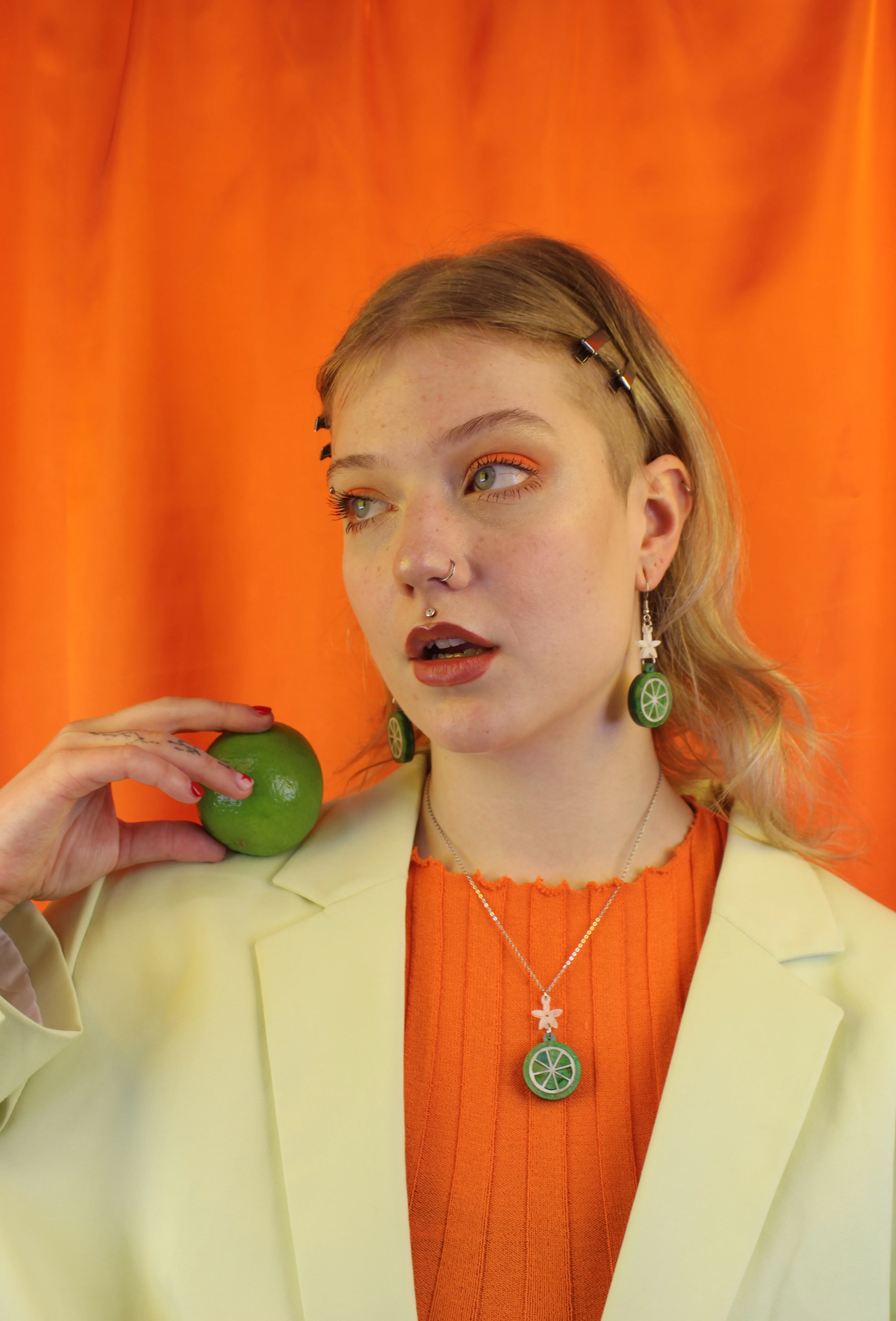 Lime Slice Necklace - Image 8