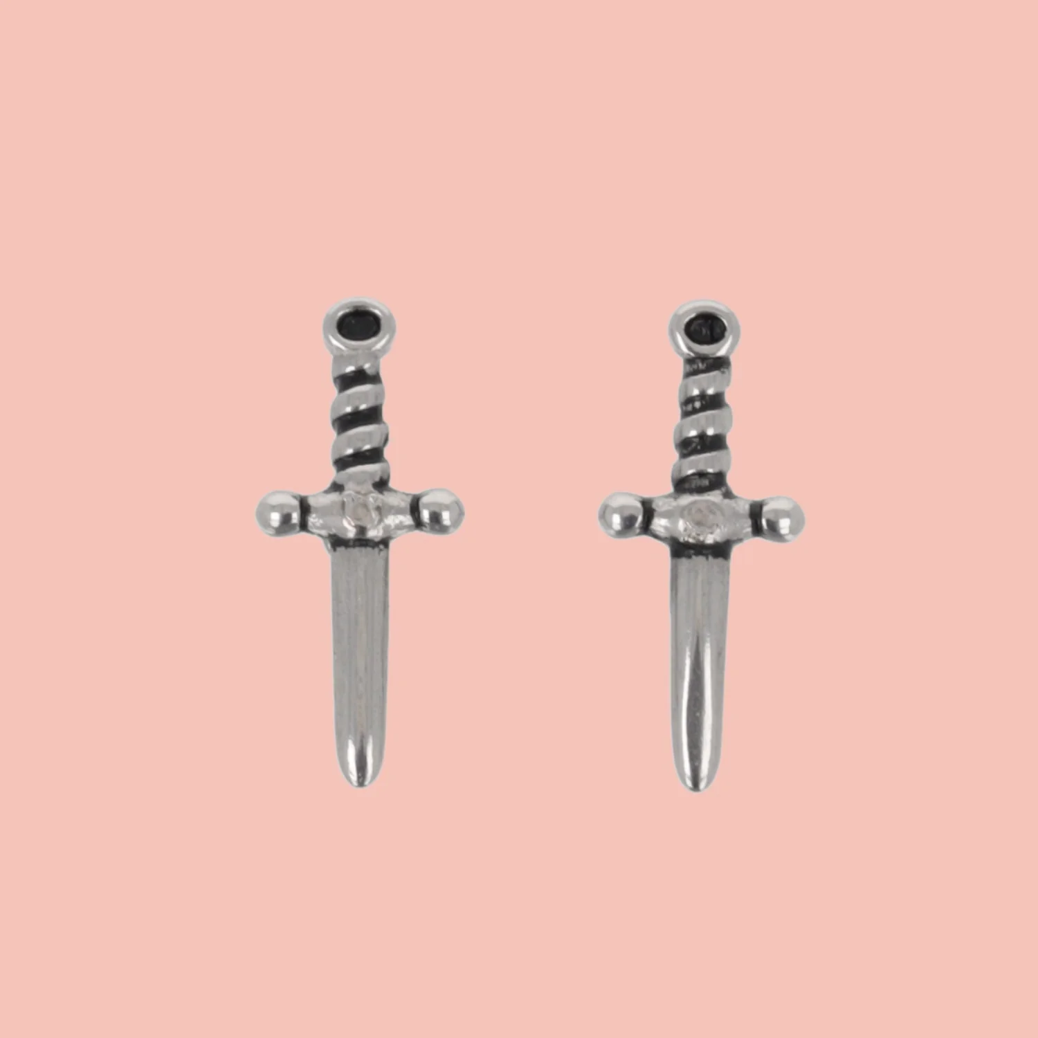 Looking Sharp Dagger Stud Earrings