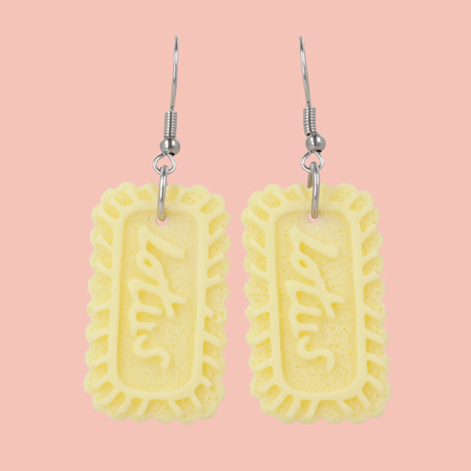 Lotus Biscuit Earrings - Image 2