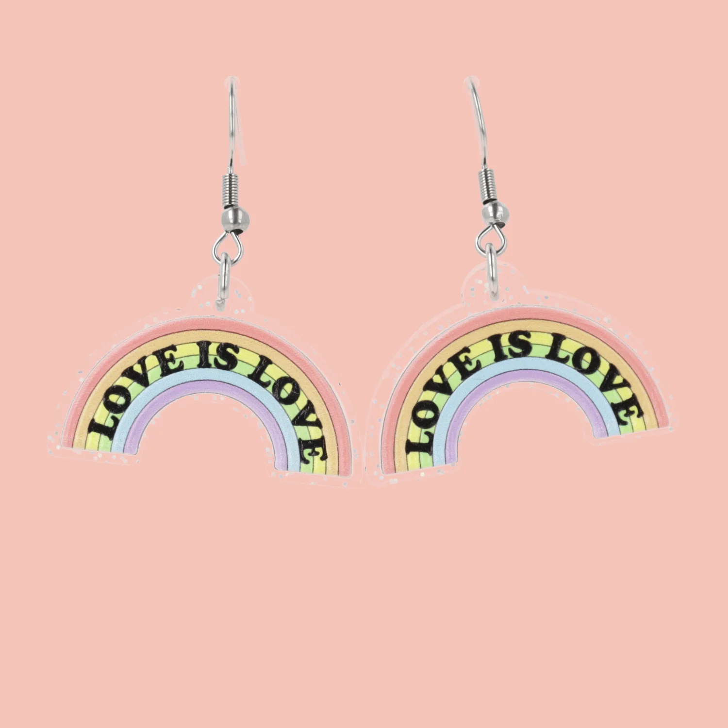 Love Is Love Rainbow Earrings