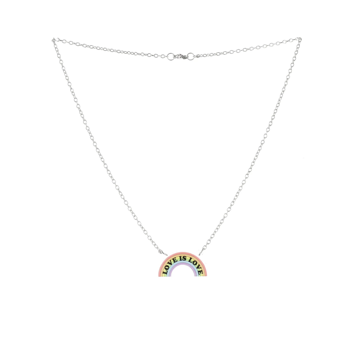 Love is Love Rainbow Necklace - Image 6
